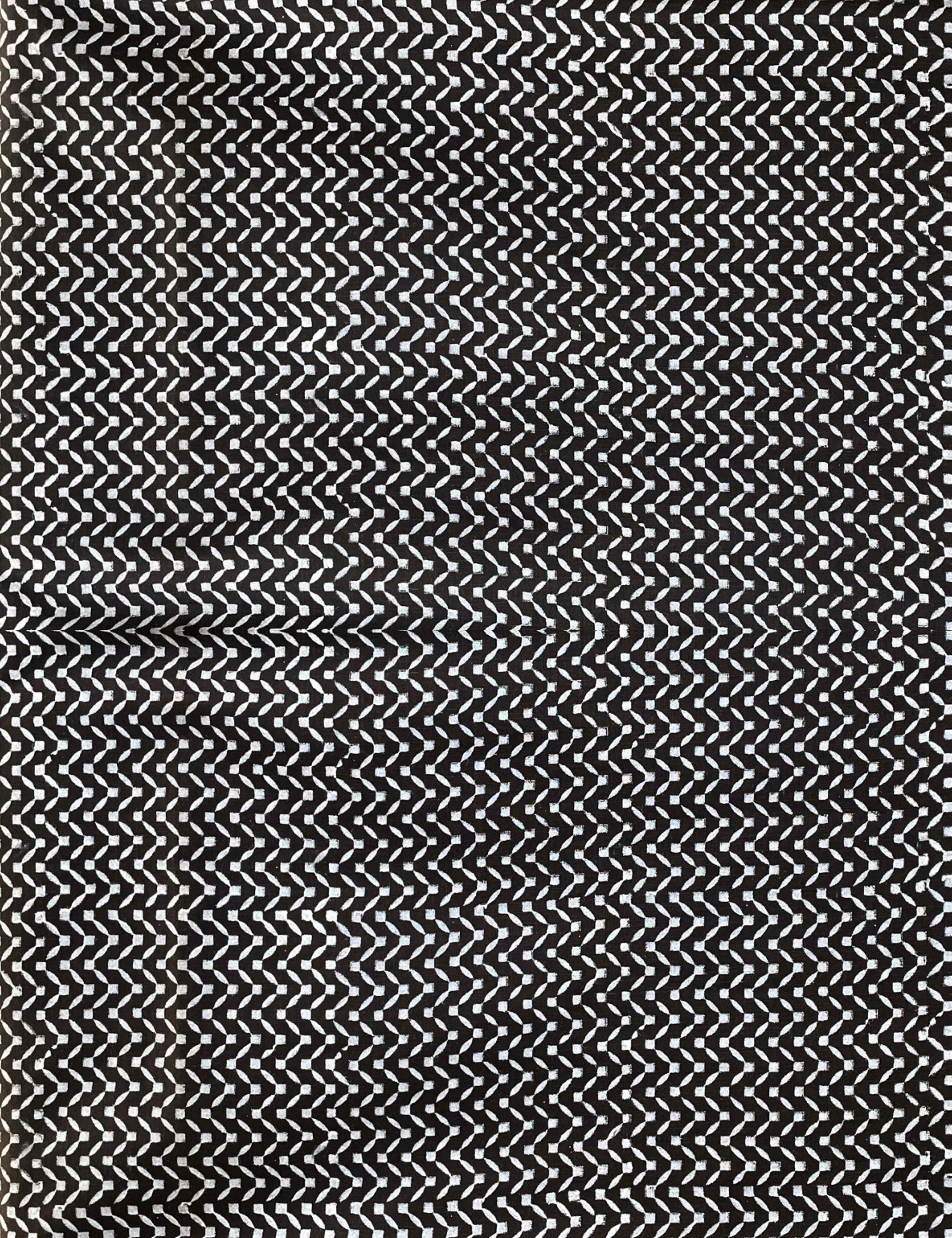 Navy Bagru Fabric