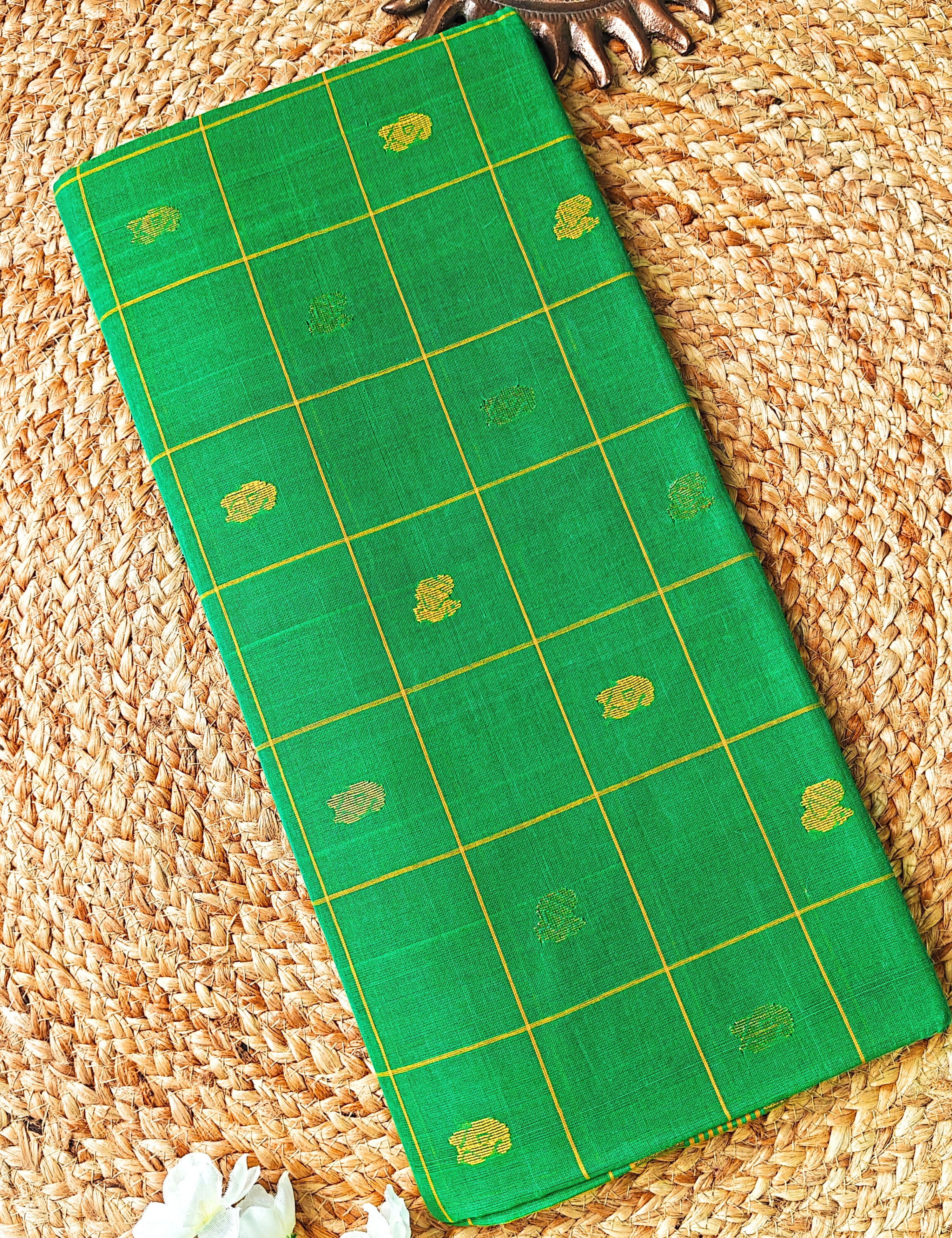 Sudha Green Venkatagiri Saree