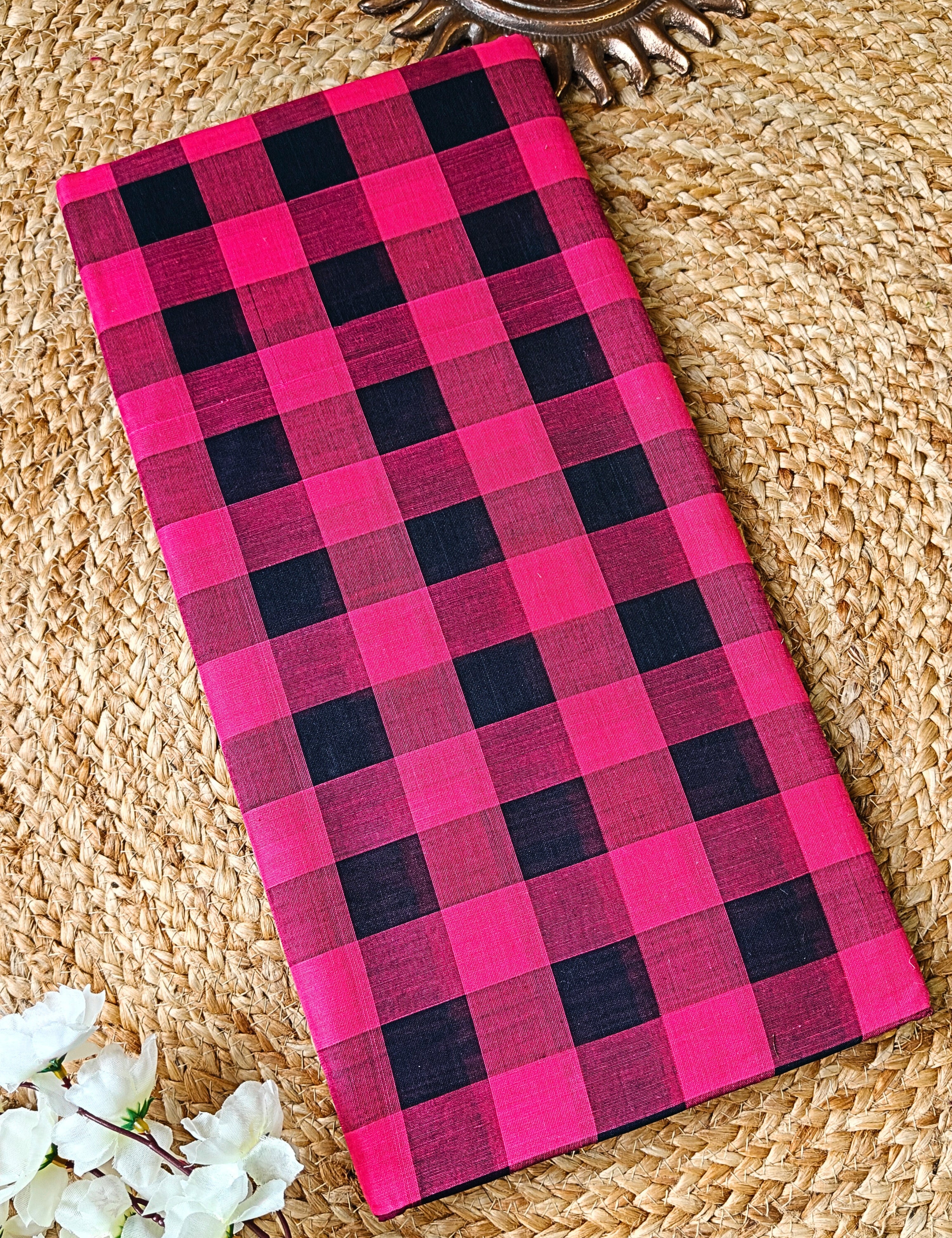 Sudha Pink Venkatagiri Saree