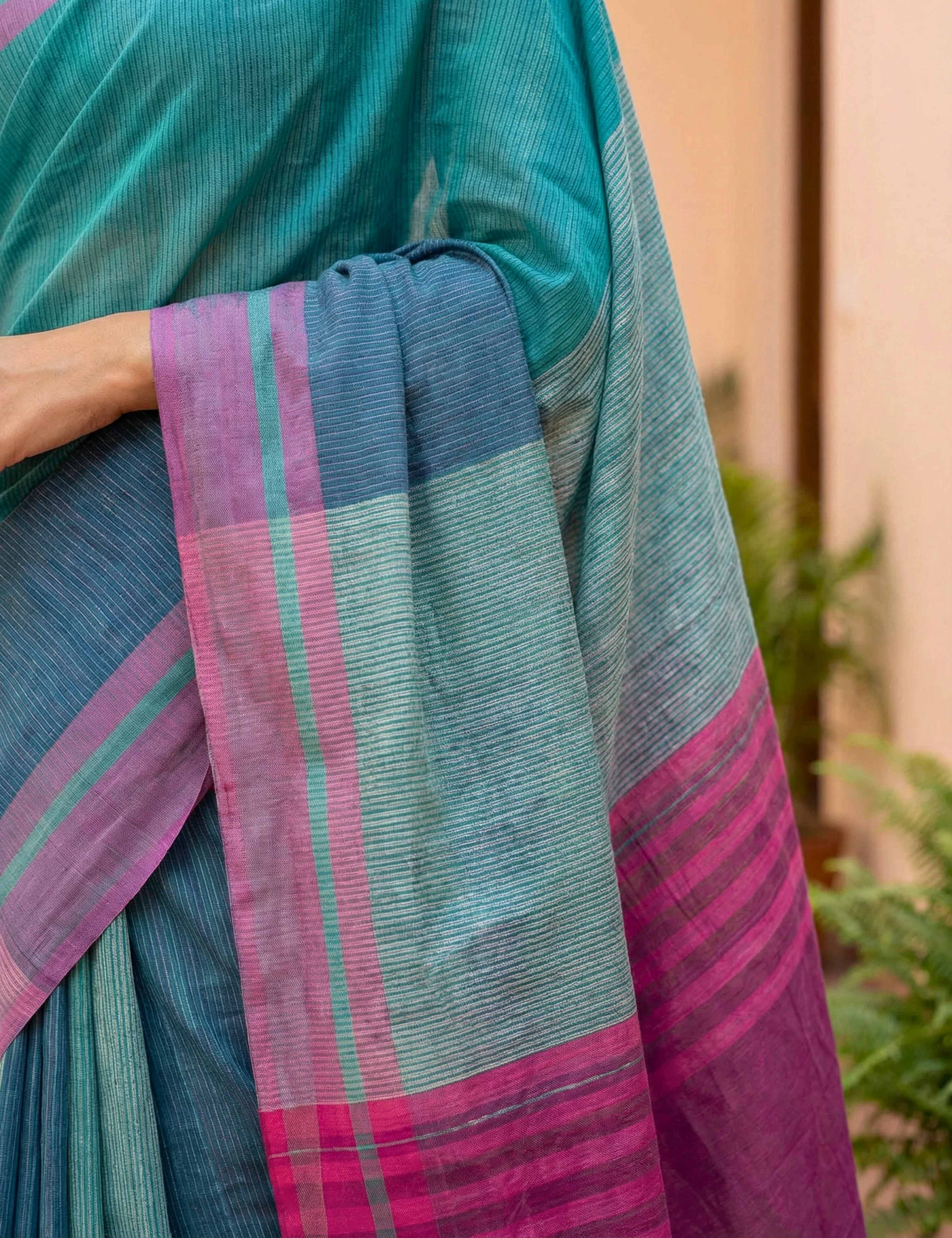 Ganga Aqua Dhaniakhali Saree