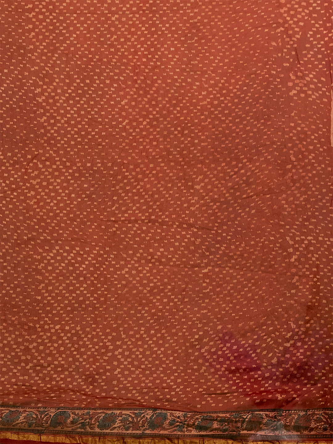 Raktika Red Ajrakh Saree