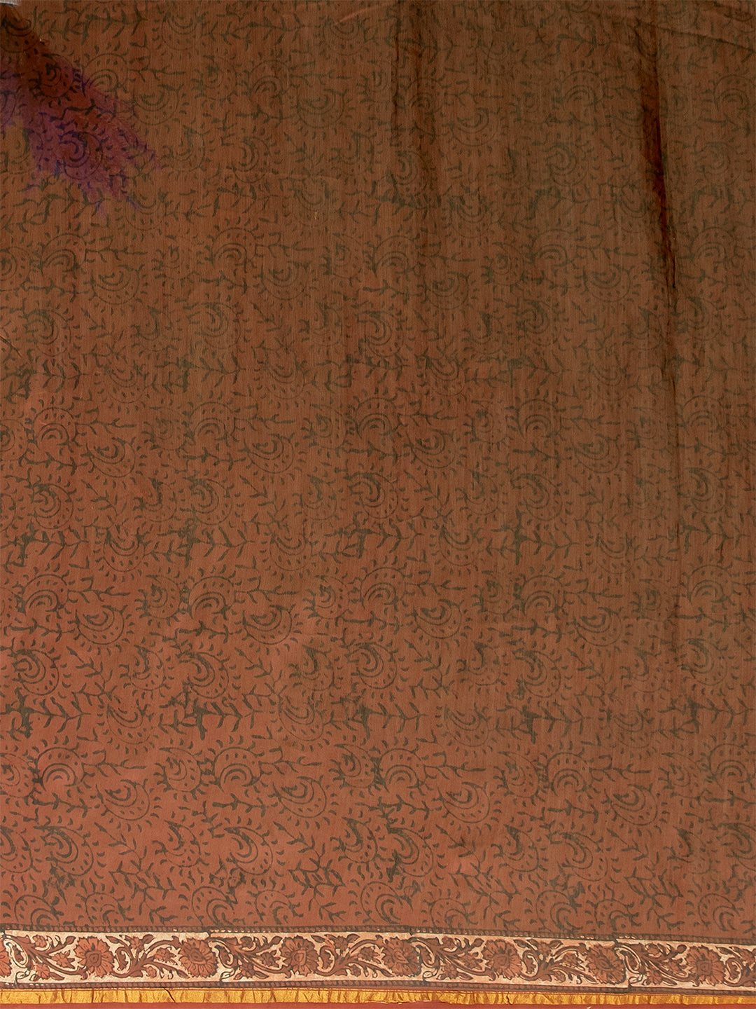 Raktika Maroon Ajrakh Saree