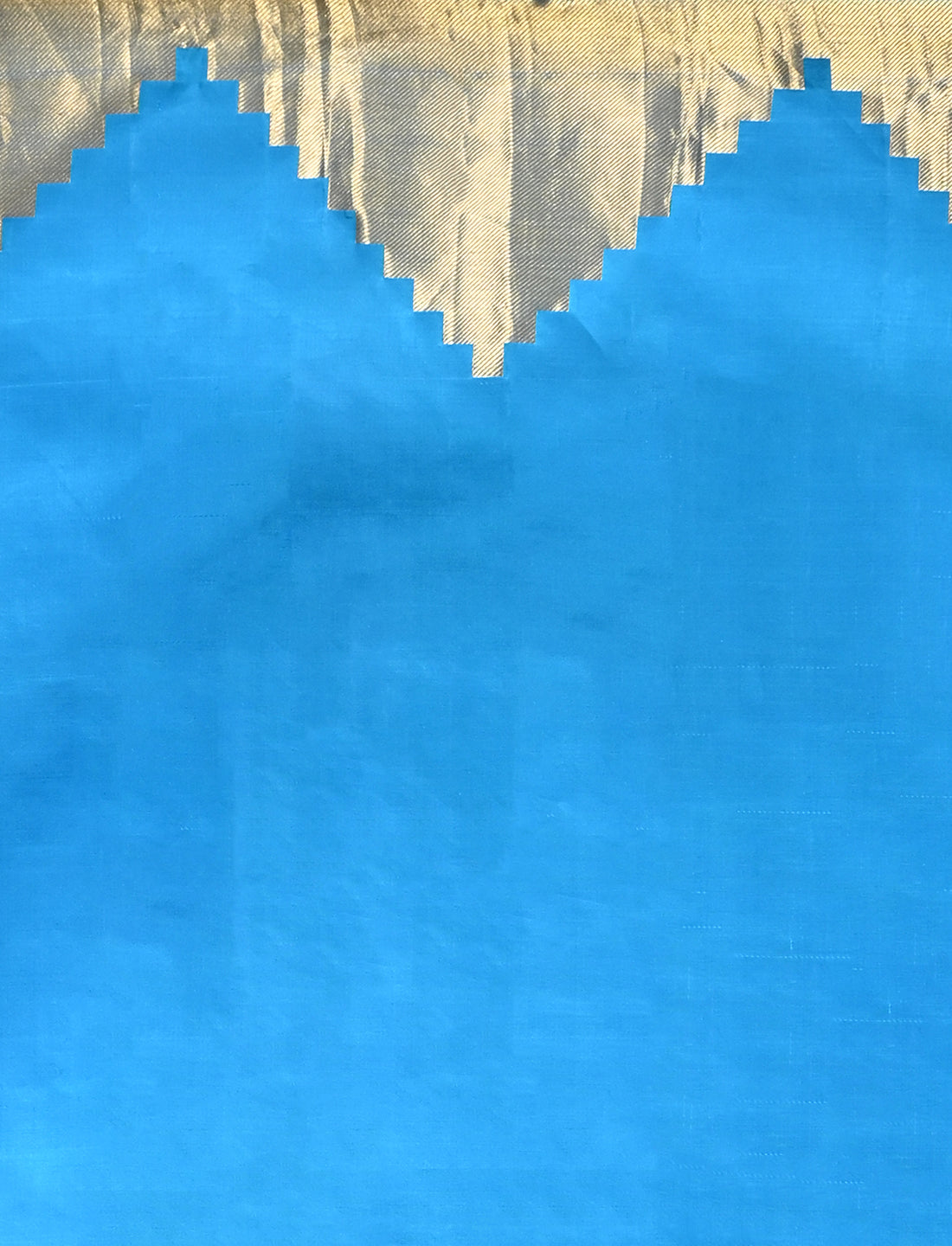 Svarna Blue Kanjeevaram Saree