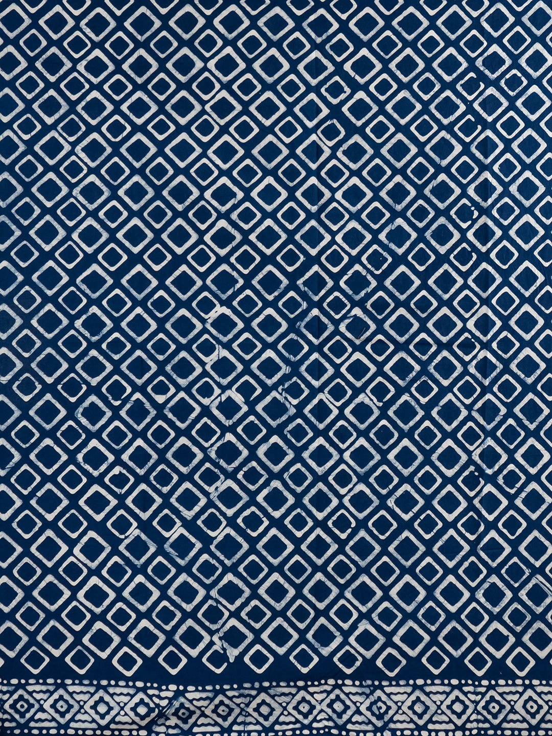 Suti Barfi Indigo Batik Saree