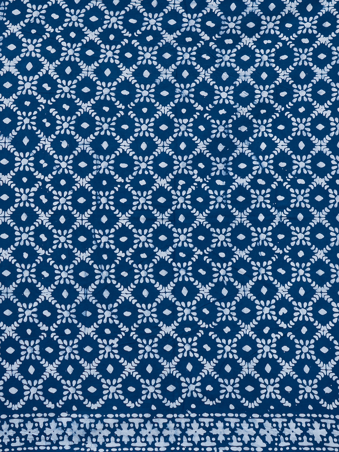 Suti Dil Indigo Batik Saree