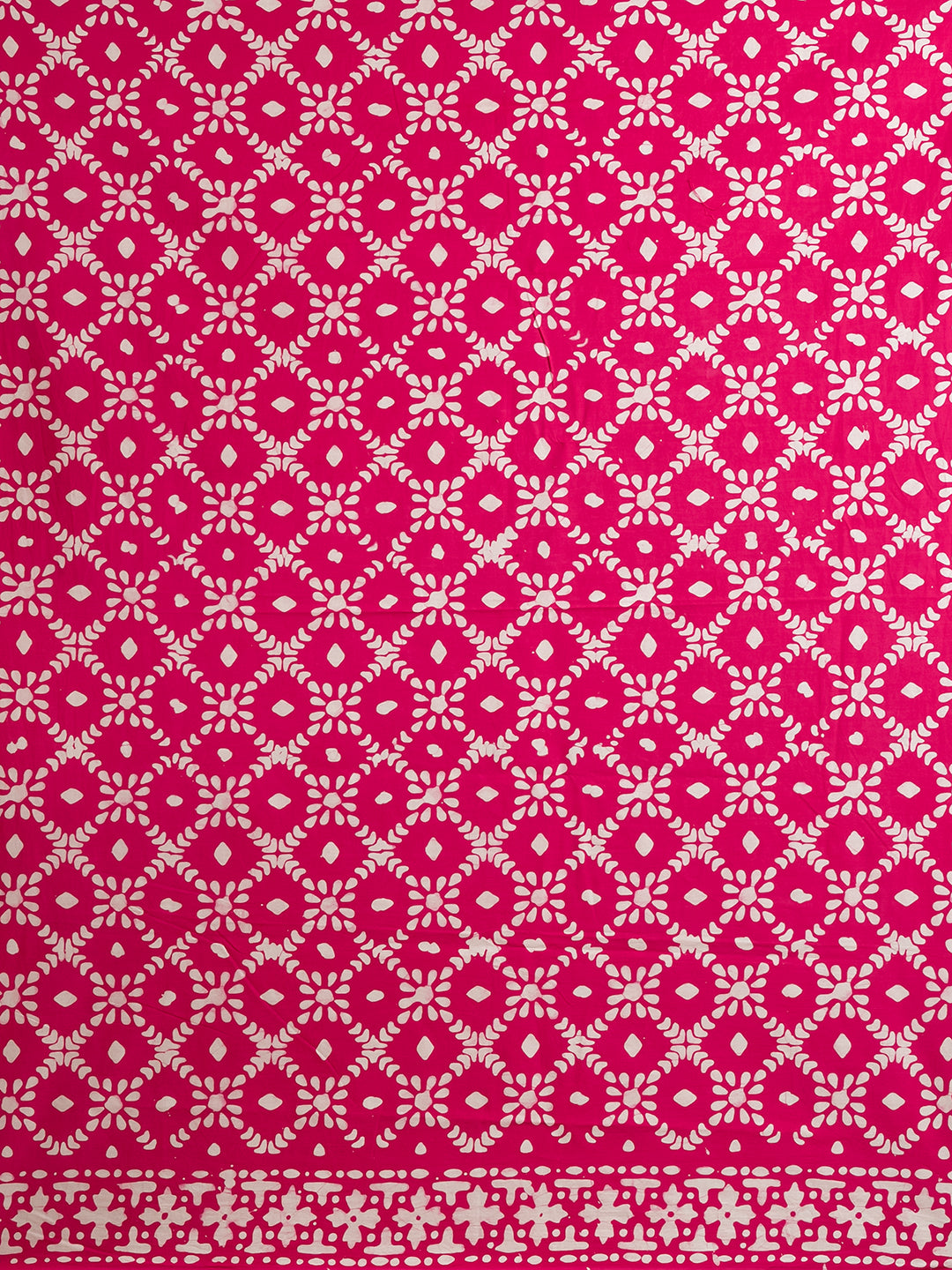 Suti Dil Pink Batik Saree