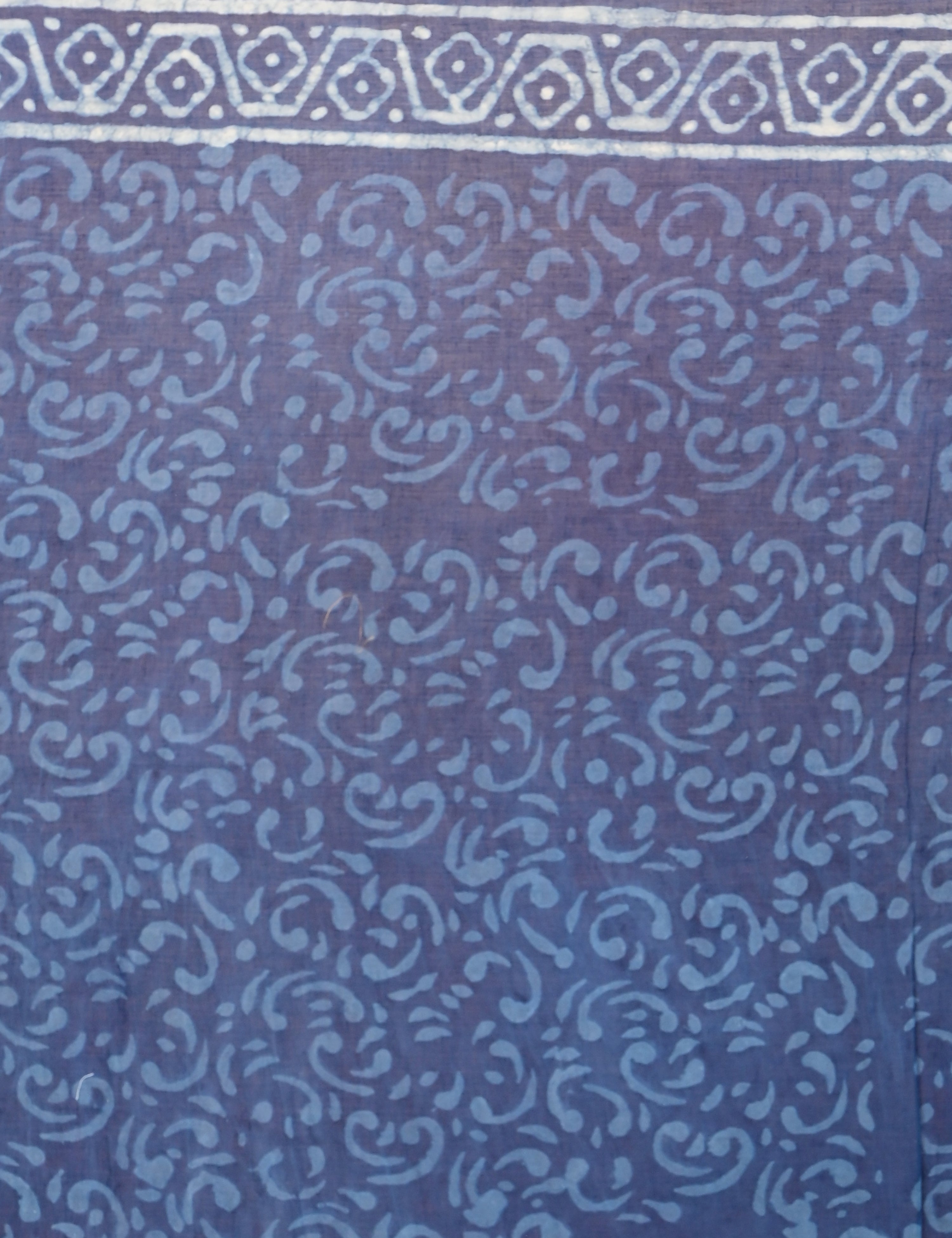Nisarga Indigo Bagru Saree