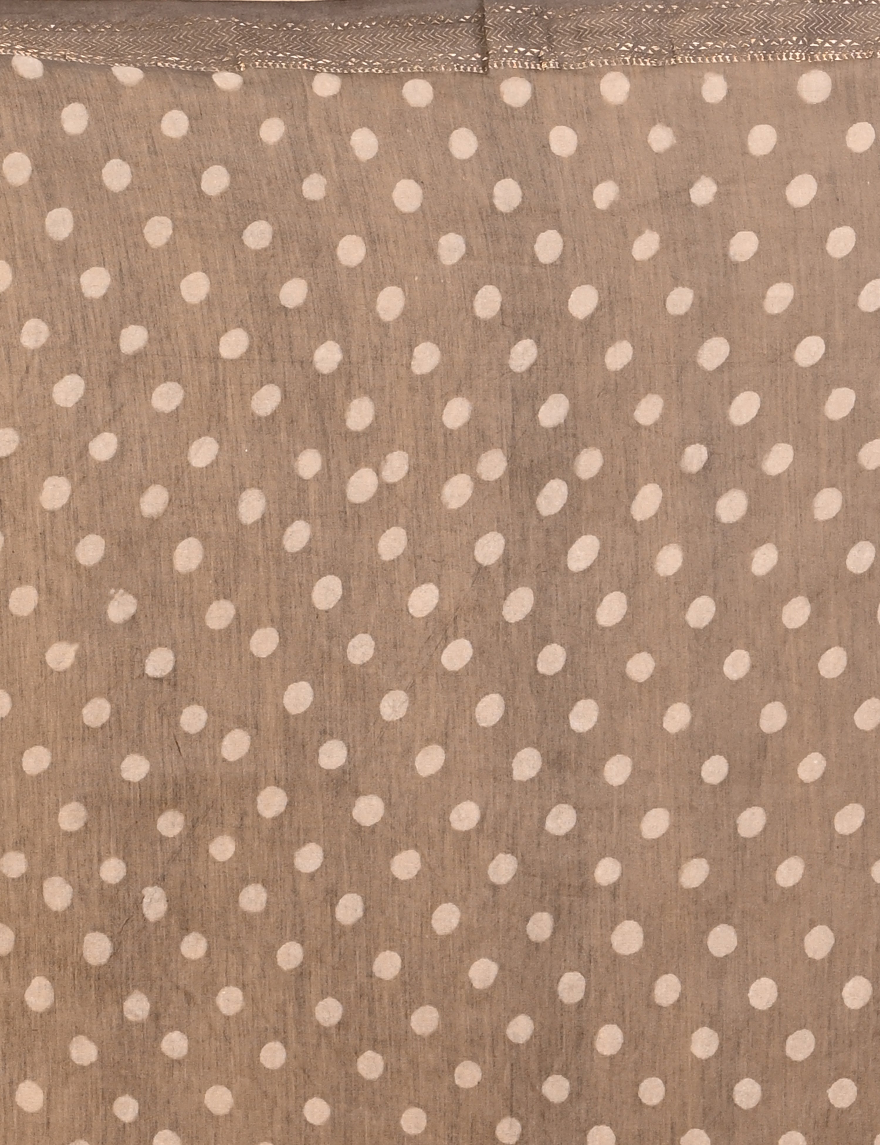 Ranjana Brown Dabu Saree