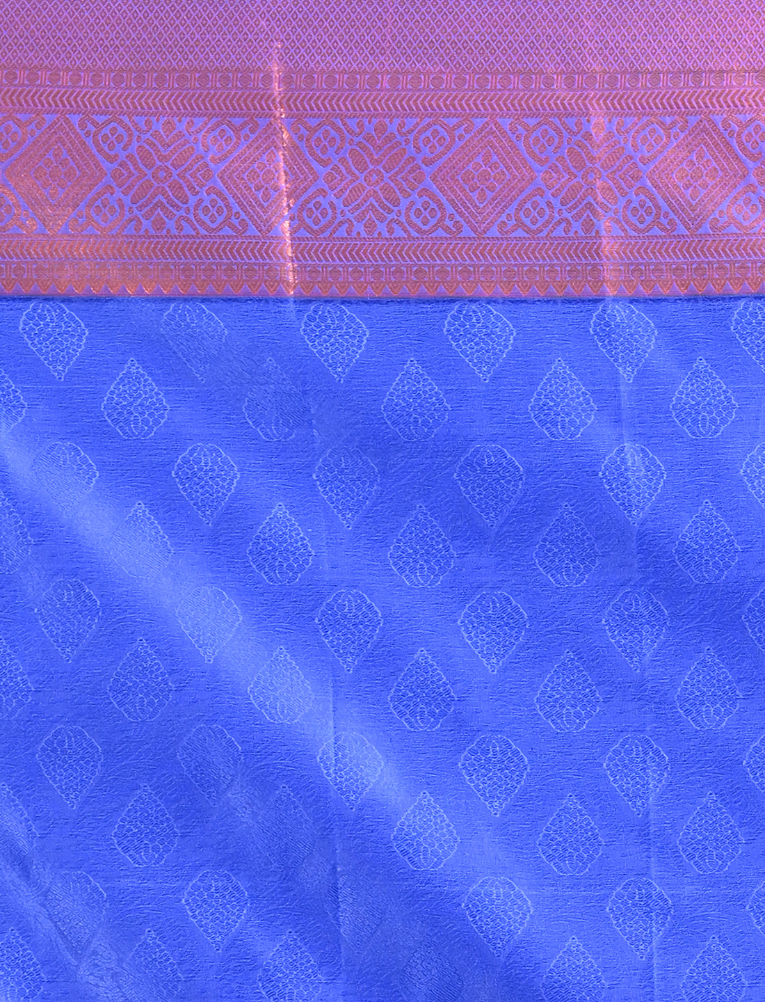 Aabha Magenta Art Silk Pattu Saree