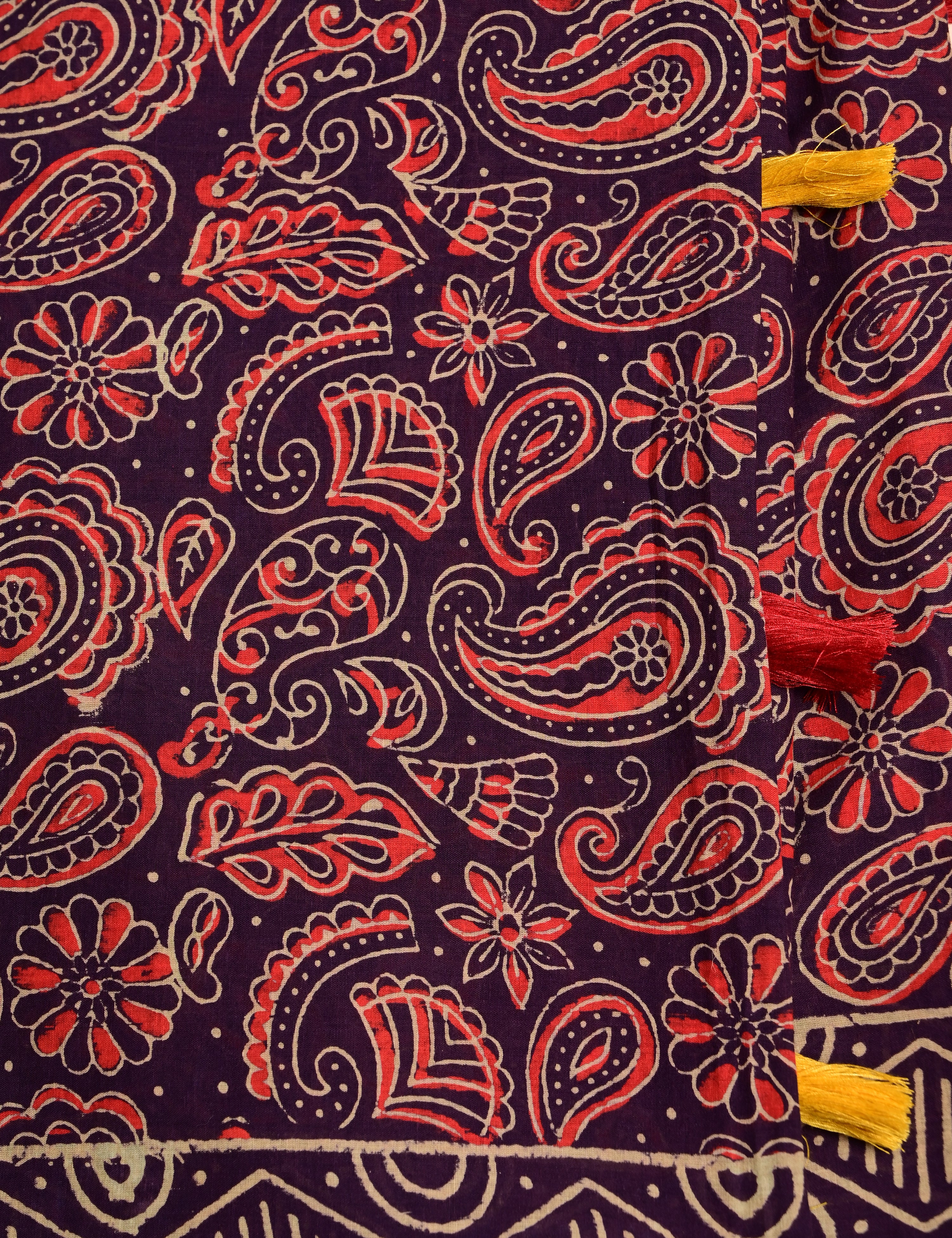 Nisarga Indigo Bagru Saree