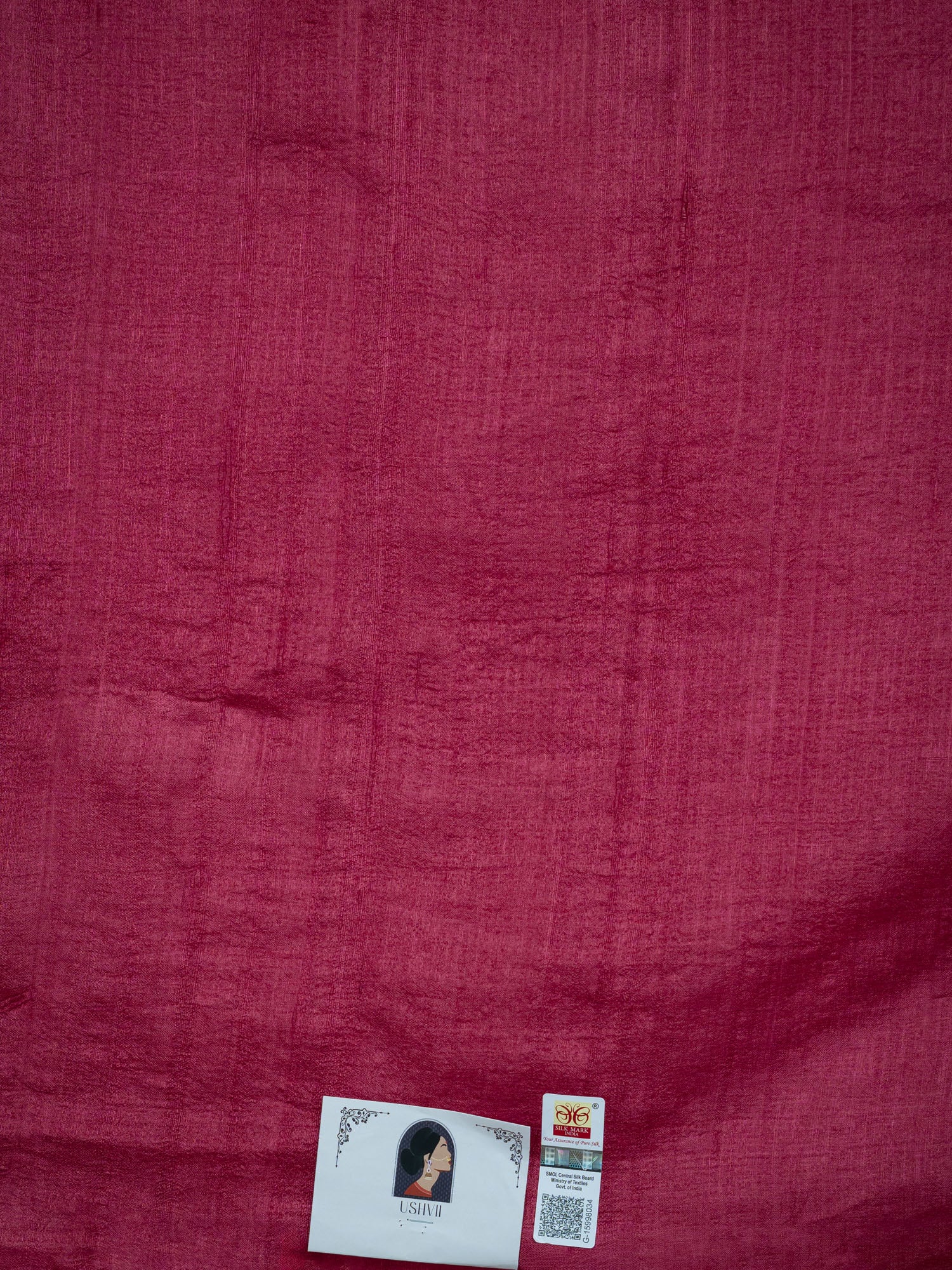 Ojasvi Red Shibori Saree