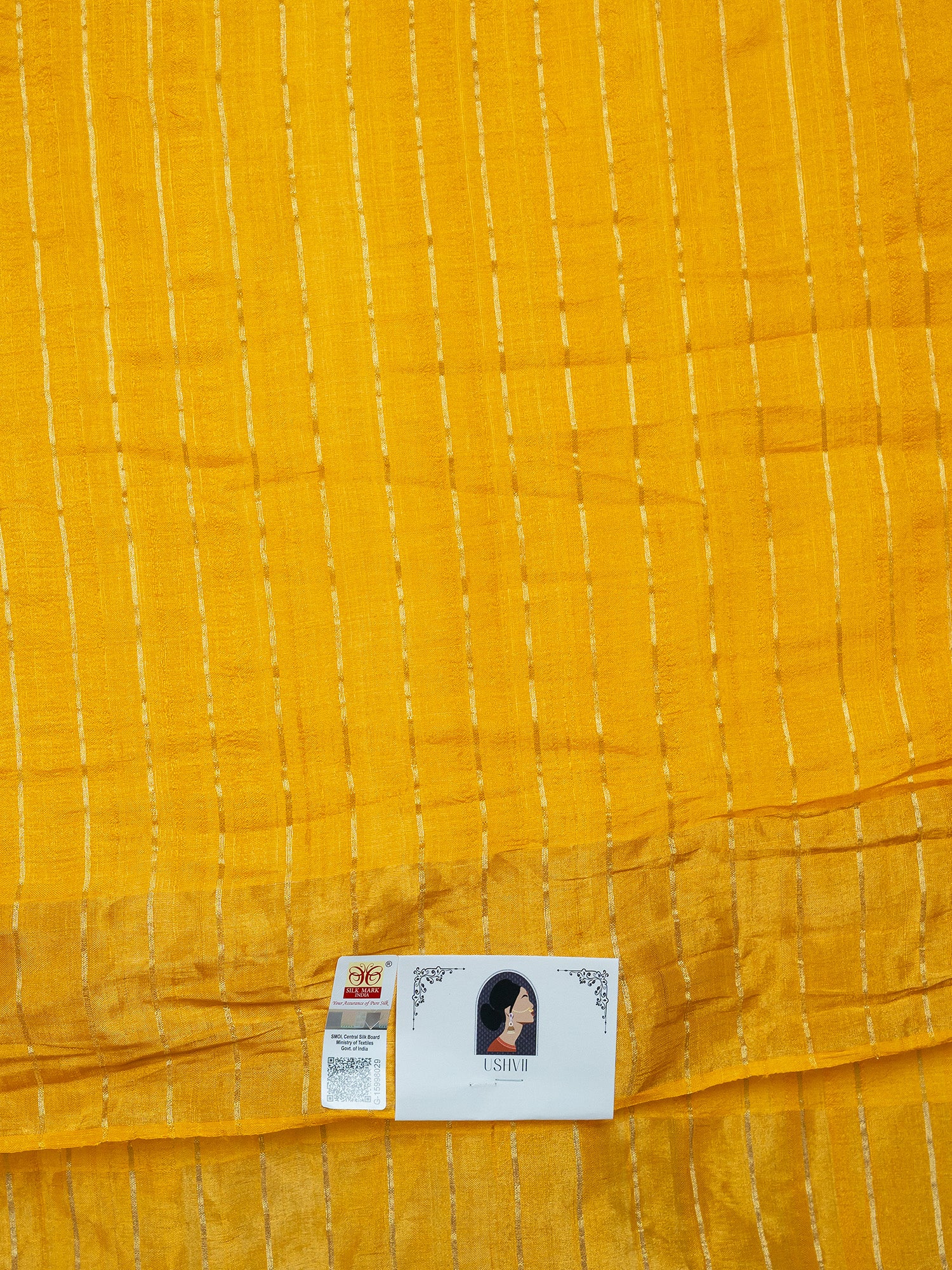 Kanti Yellow Shibori Saree