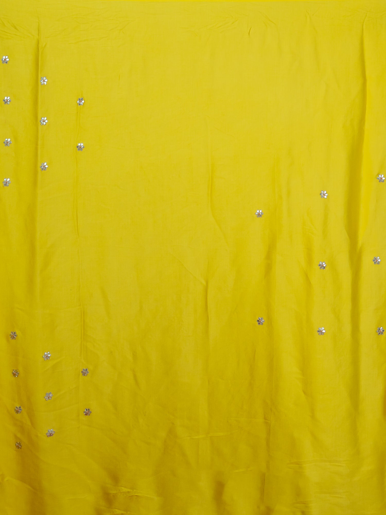 Kanak Yellow Gota Patti Saree