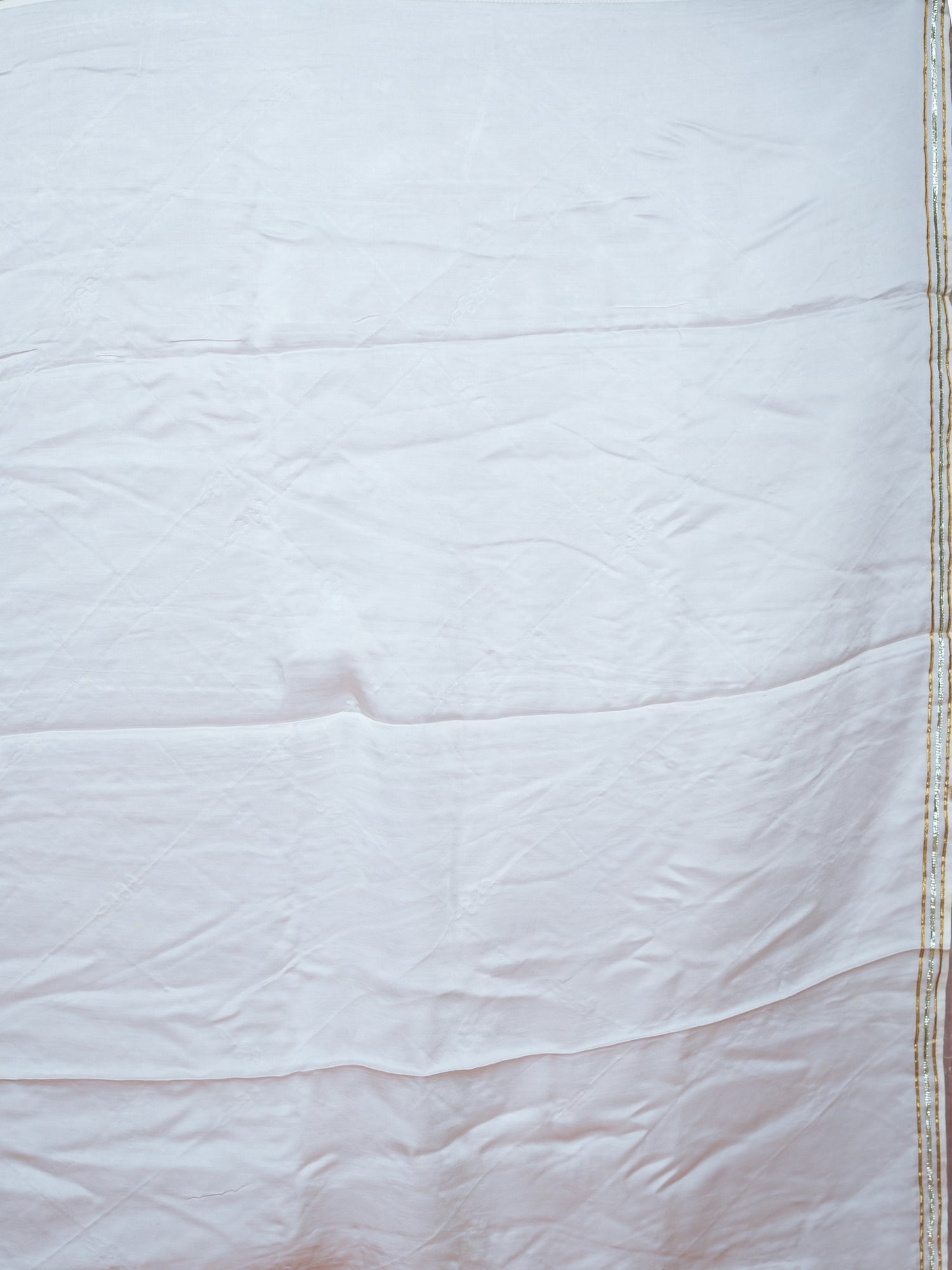 Sitara White Gota Patti Saree