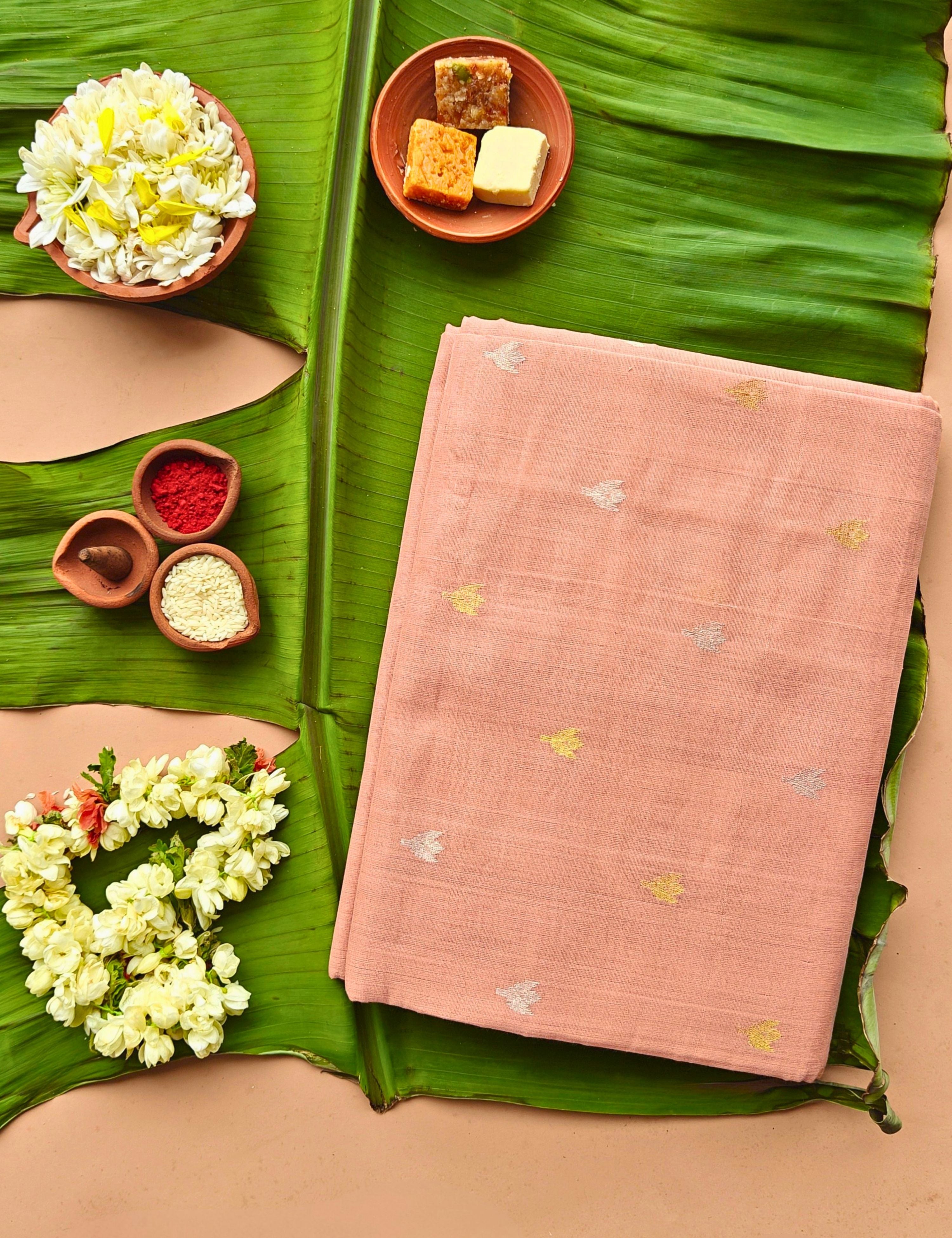 Pista Venkatagiri Saree
