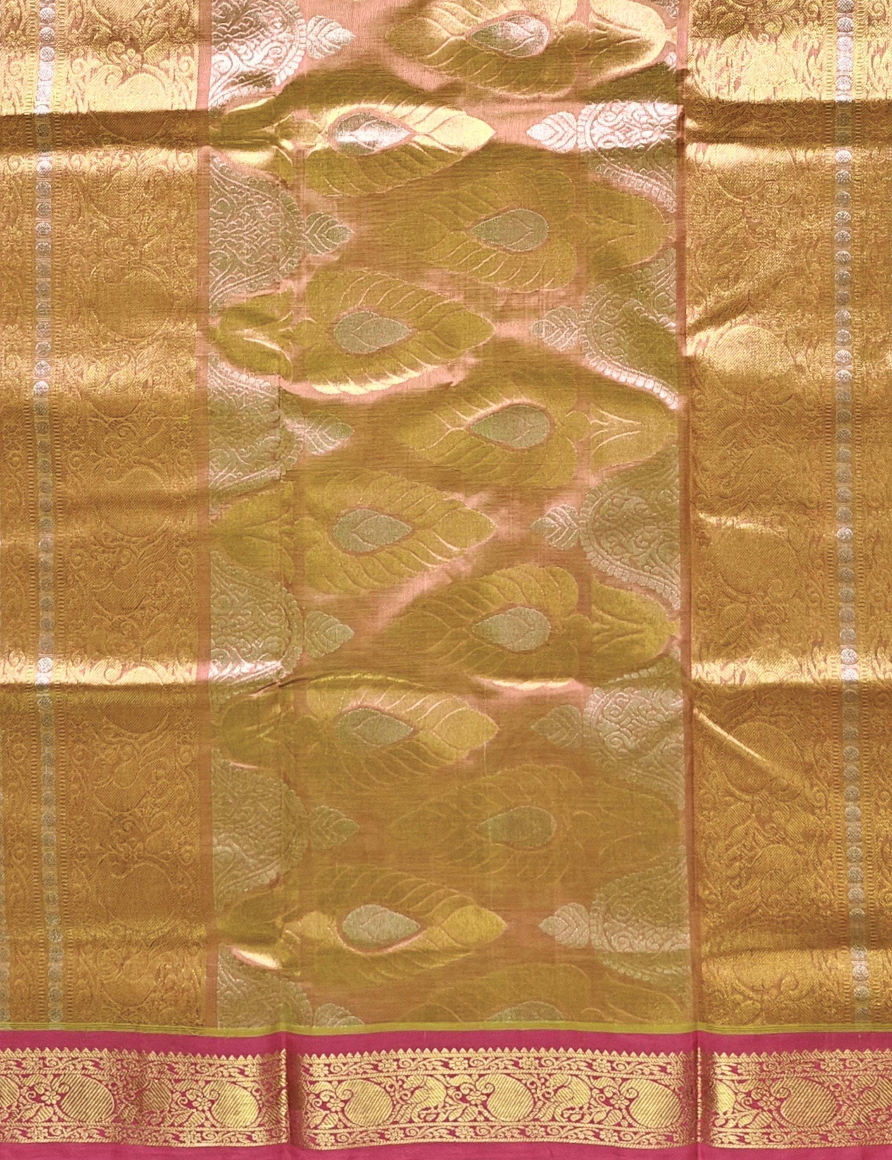 Aparajita Limegreen Venkatagiri Saree