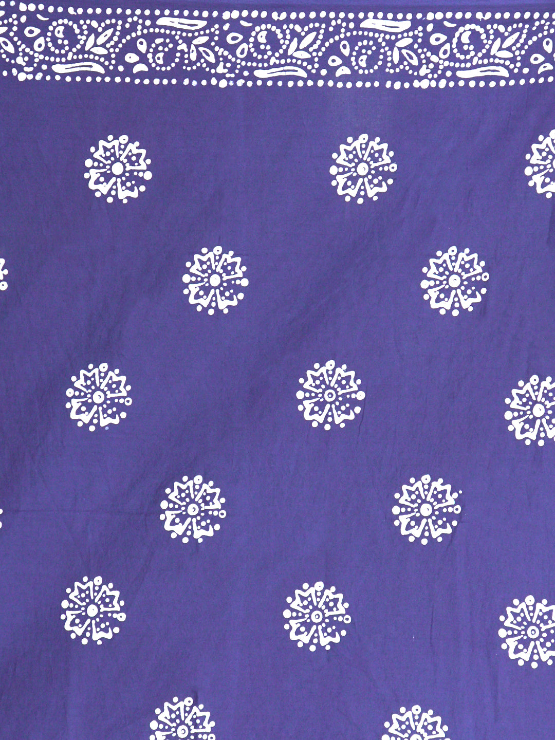 Suti Jaal Indigo Batik Saree
