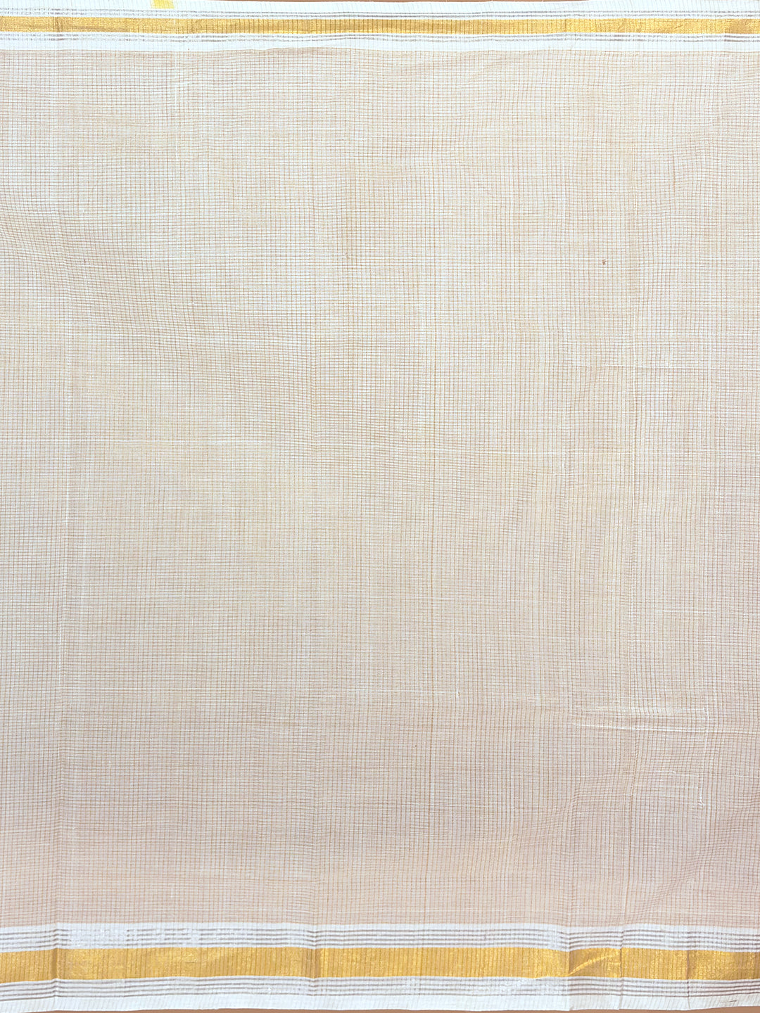 Nanu Kattam White Venkatagiri Saree
