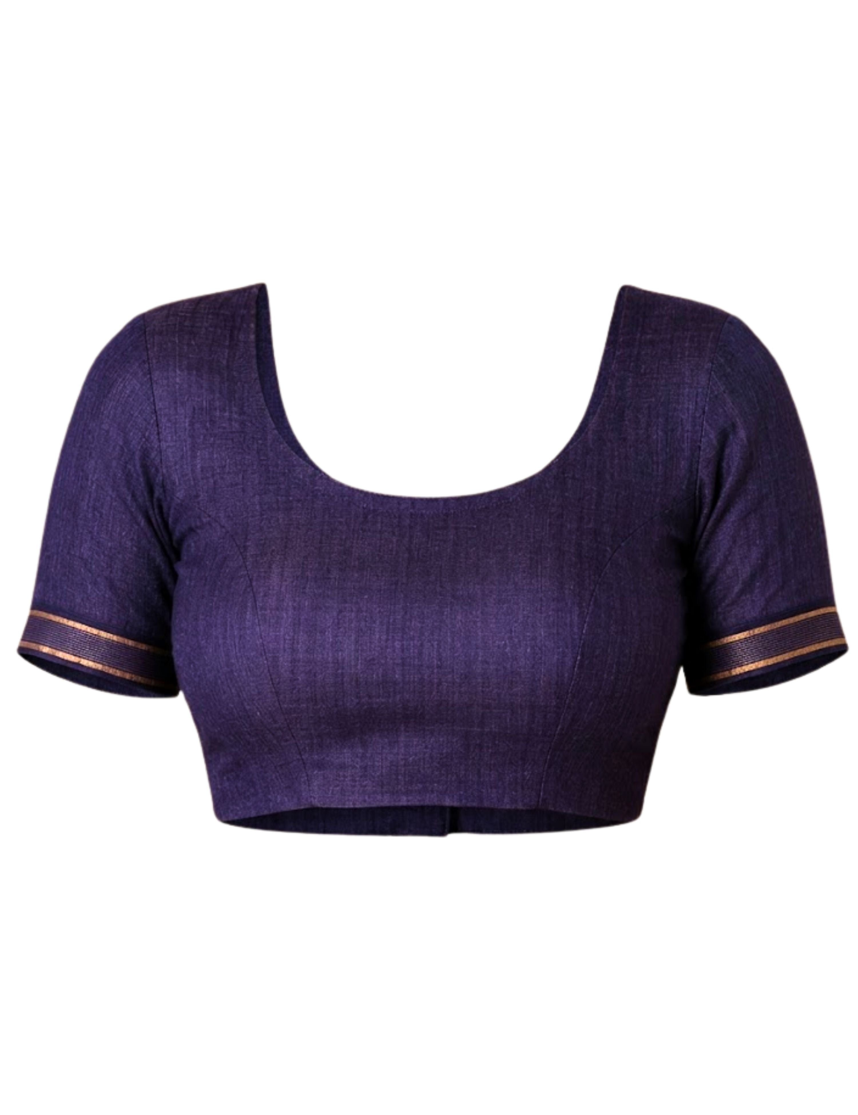 Lavender Negamam Cotton Saree