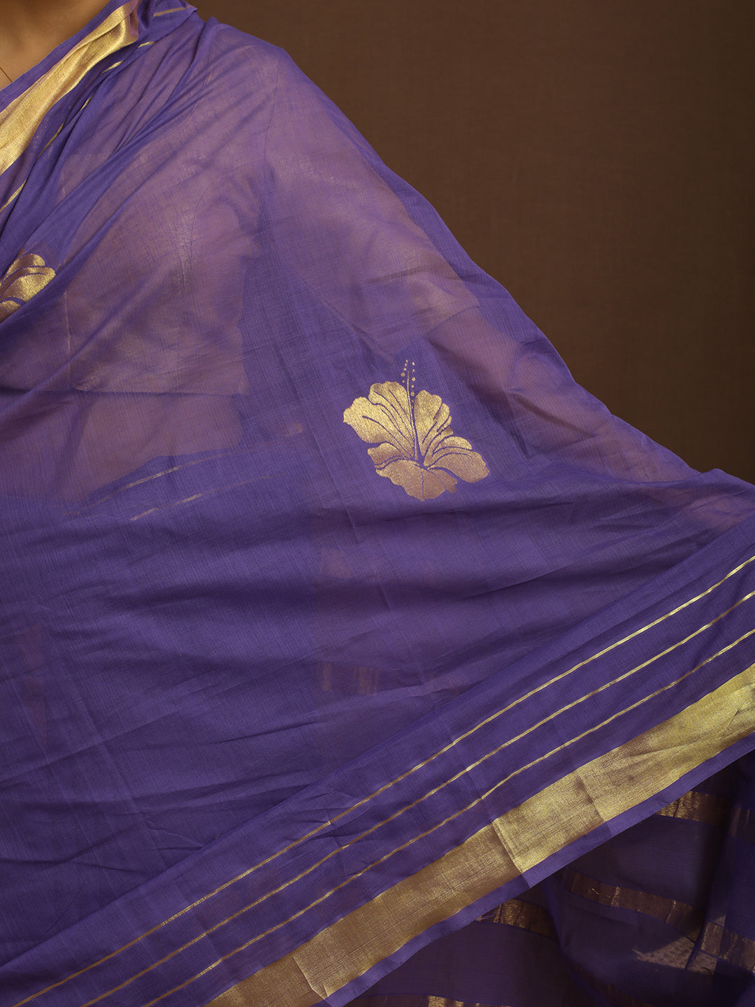 Jaswanti Purple Venkatagiri Saree