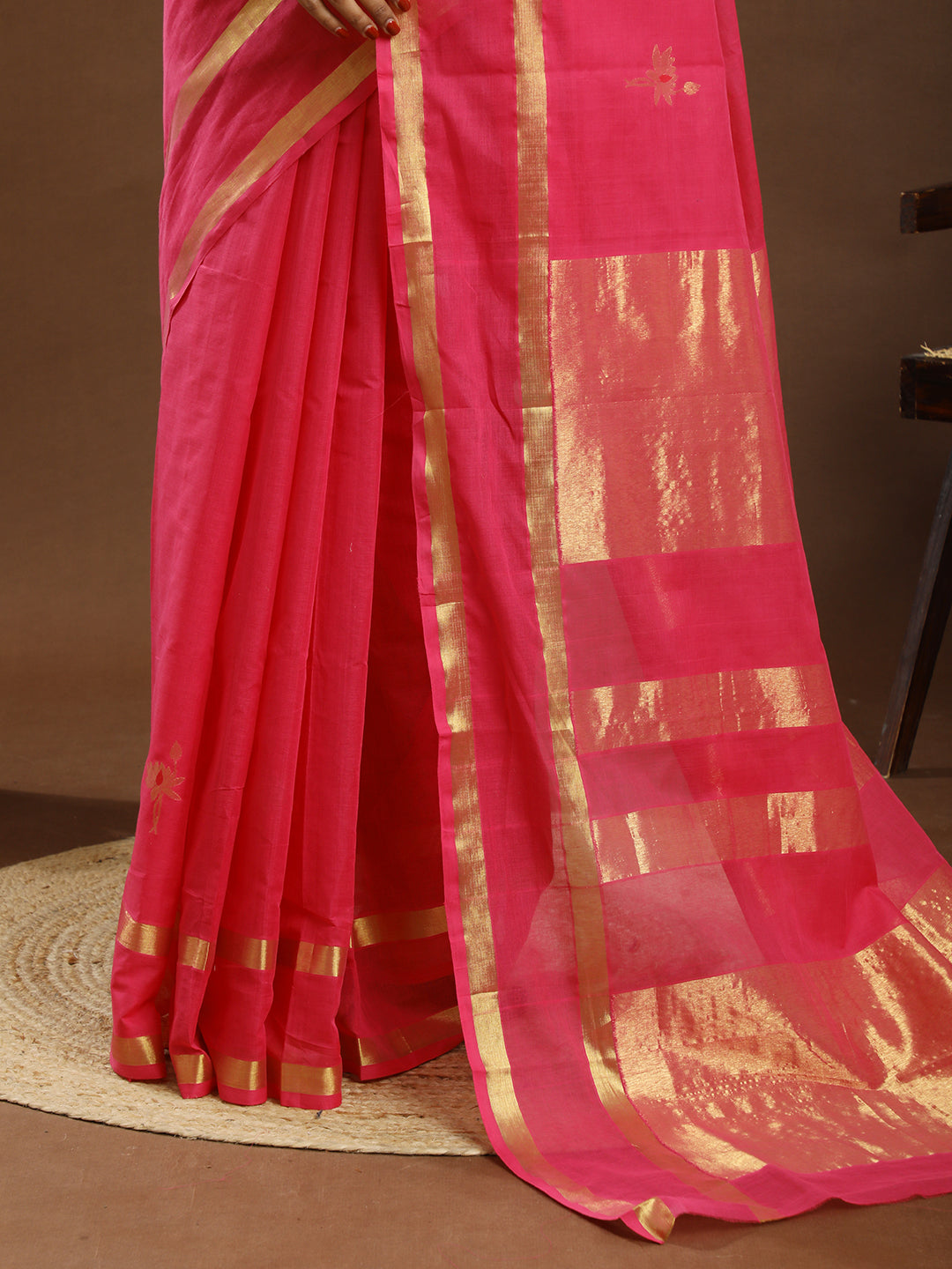 Kamal Fuchsia Venkatagiri Saree