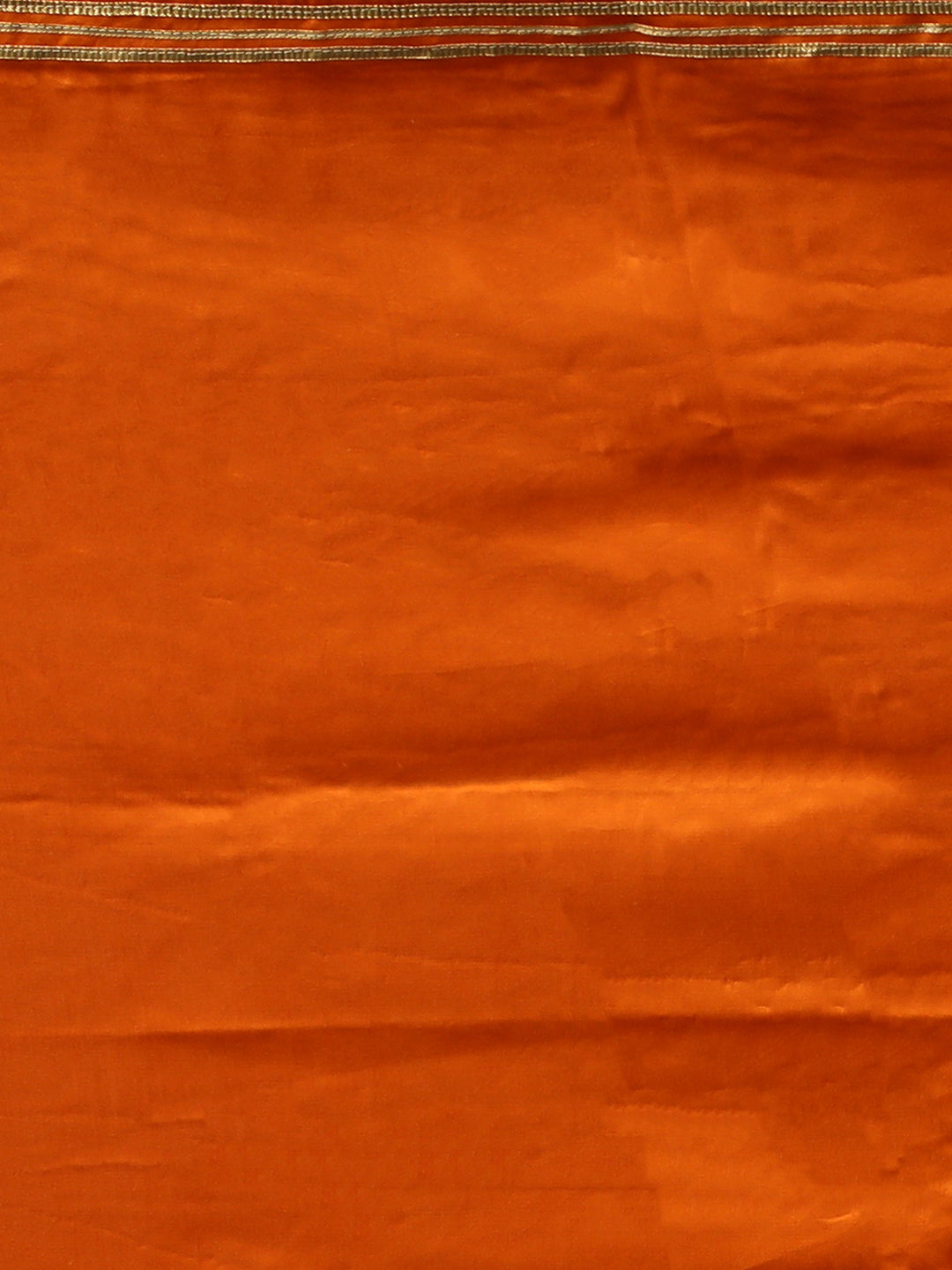 Swarnika Orange Gota Patti Saree