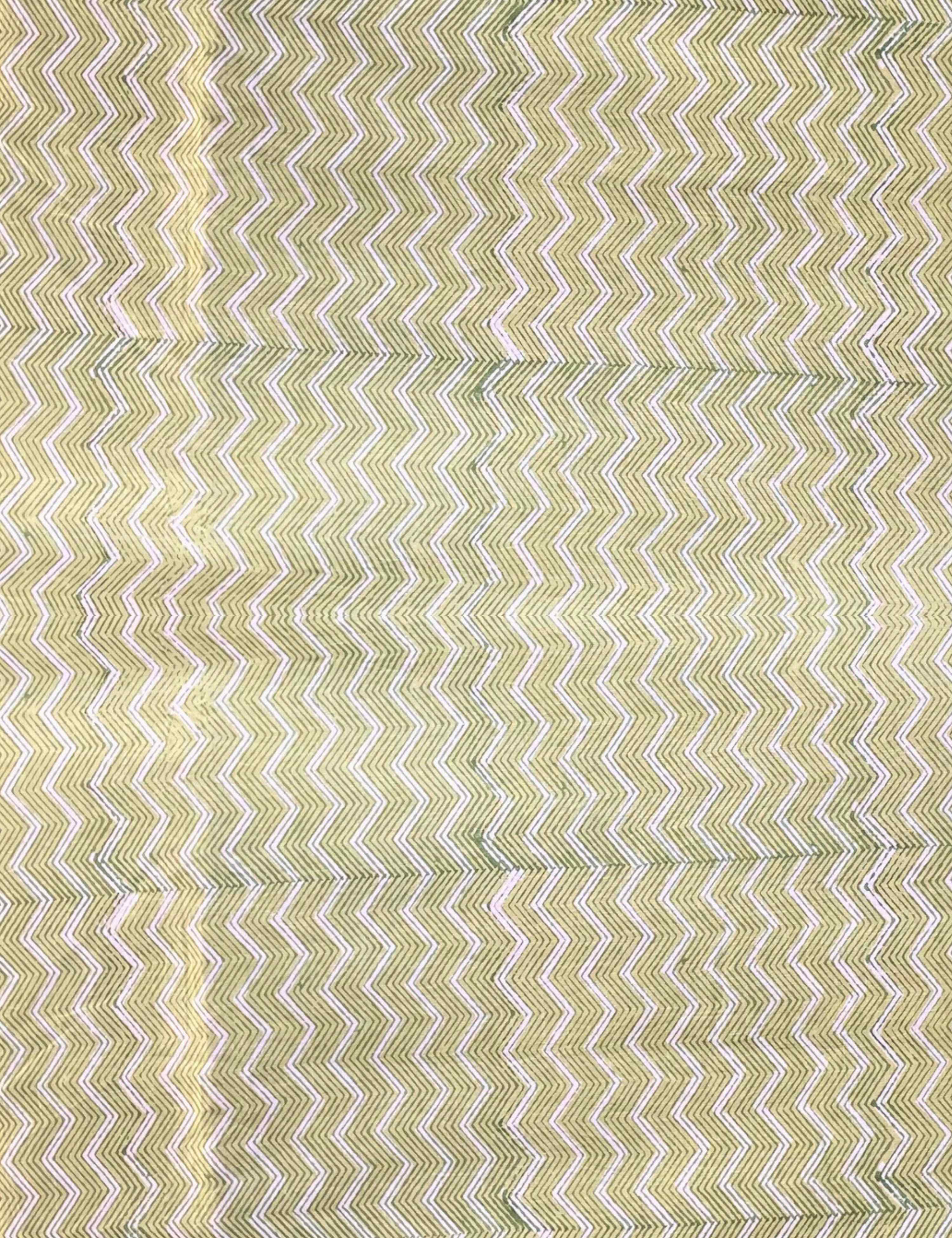 Limegreen Bagru Fabric