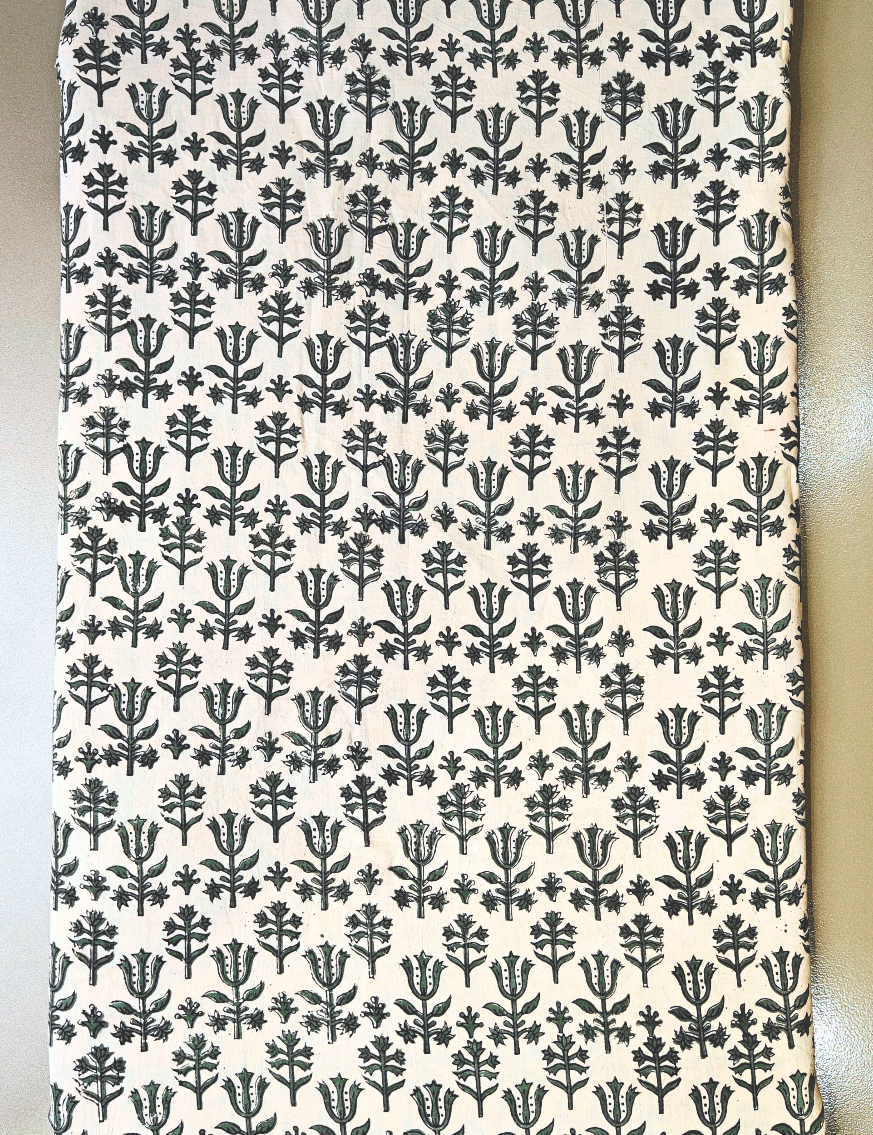 Off-white Bagru Fabric