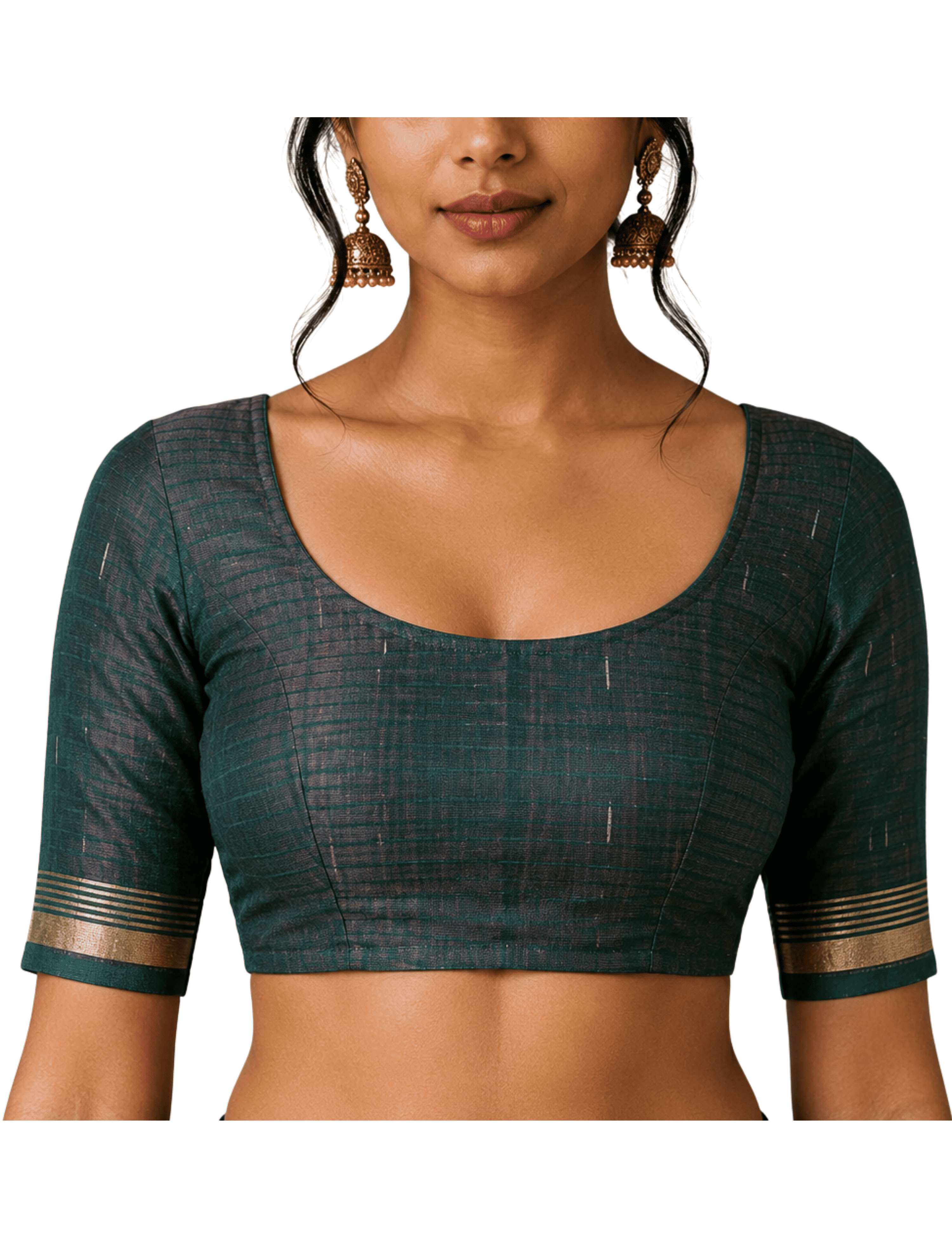Dhara Olive Negamam Cotton Saree