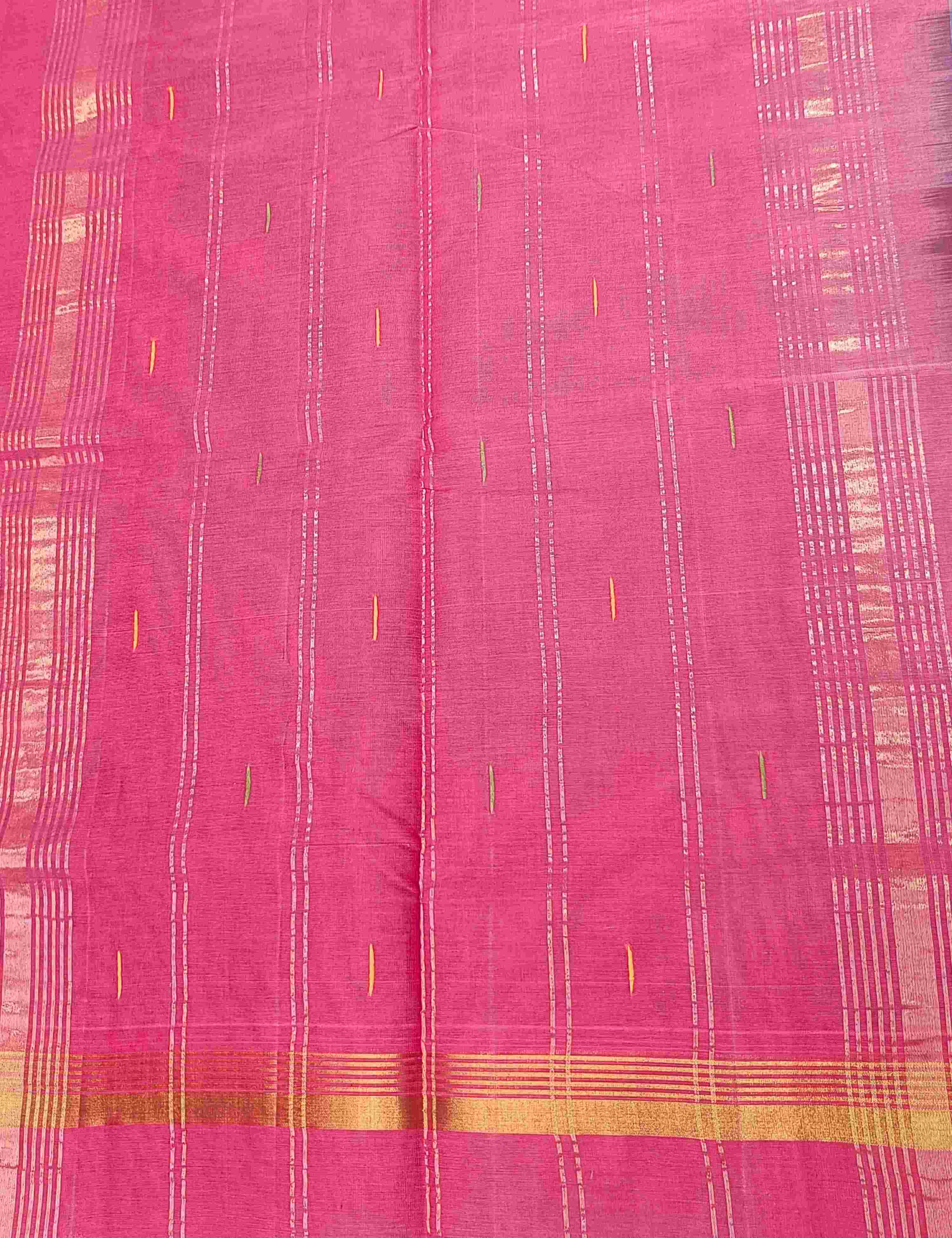 Vara Limegreen Negamam Cotton Saree