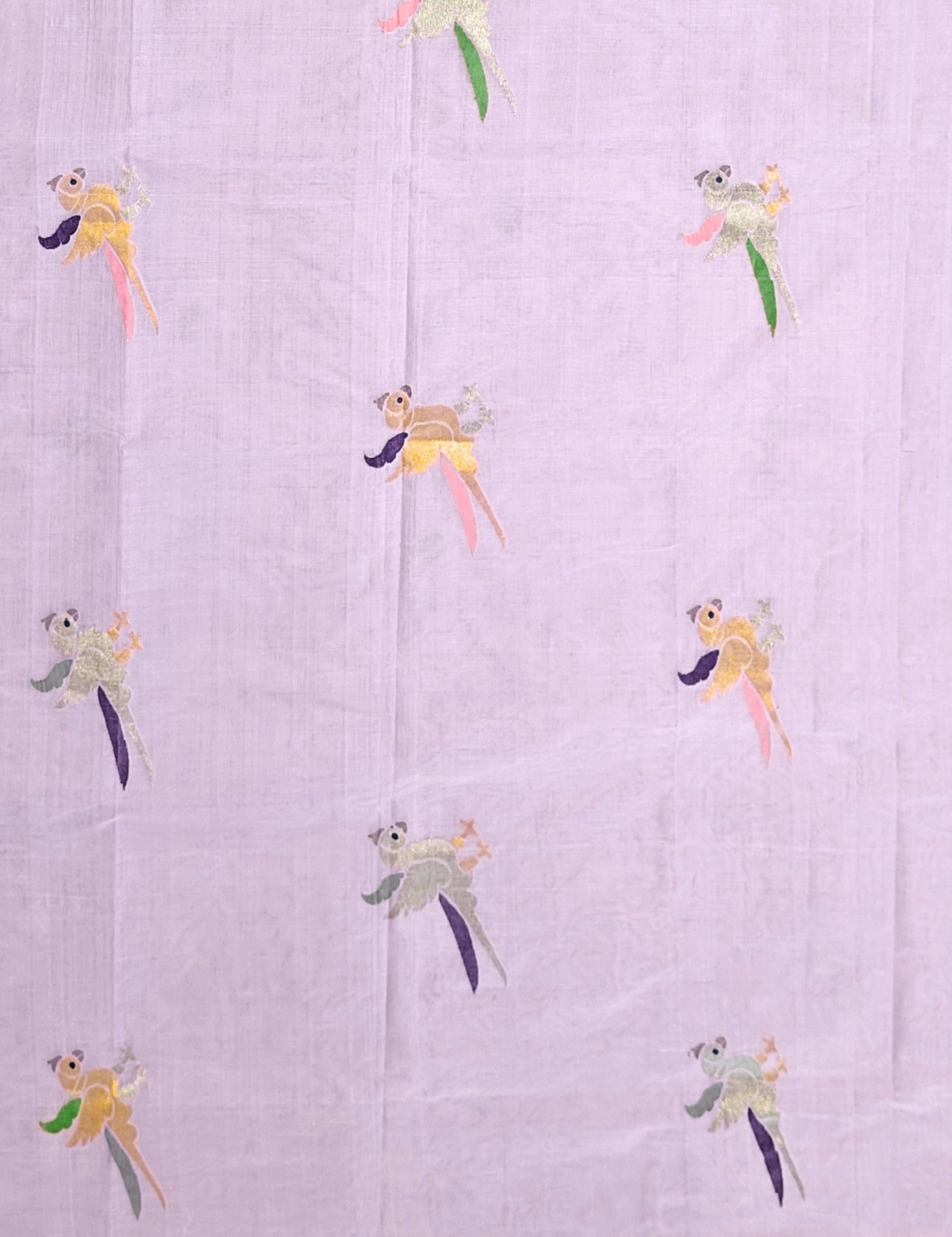 Popat Lavender Venkatagiri Saree