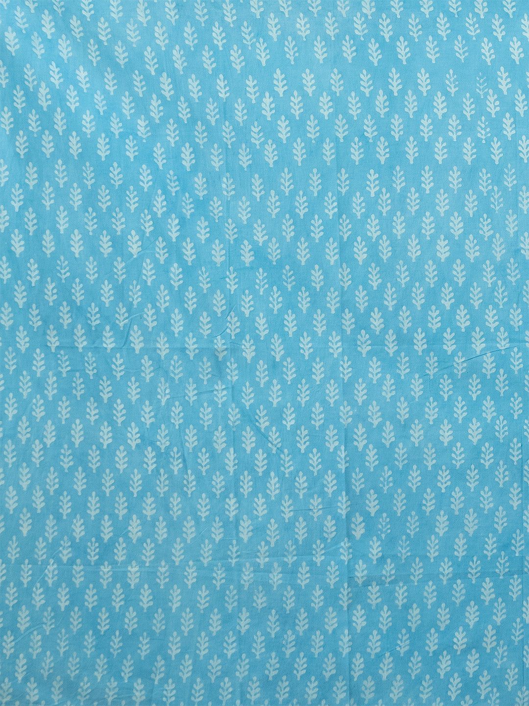 Saanjh Sky Blue Dabu Saree