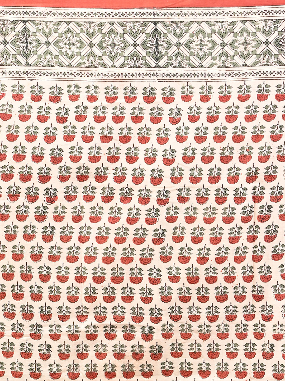 Chaap Multicolor Bagru Saree