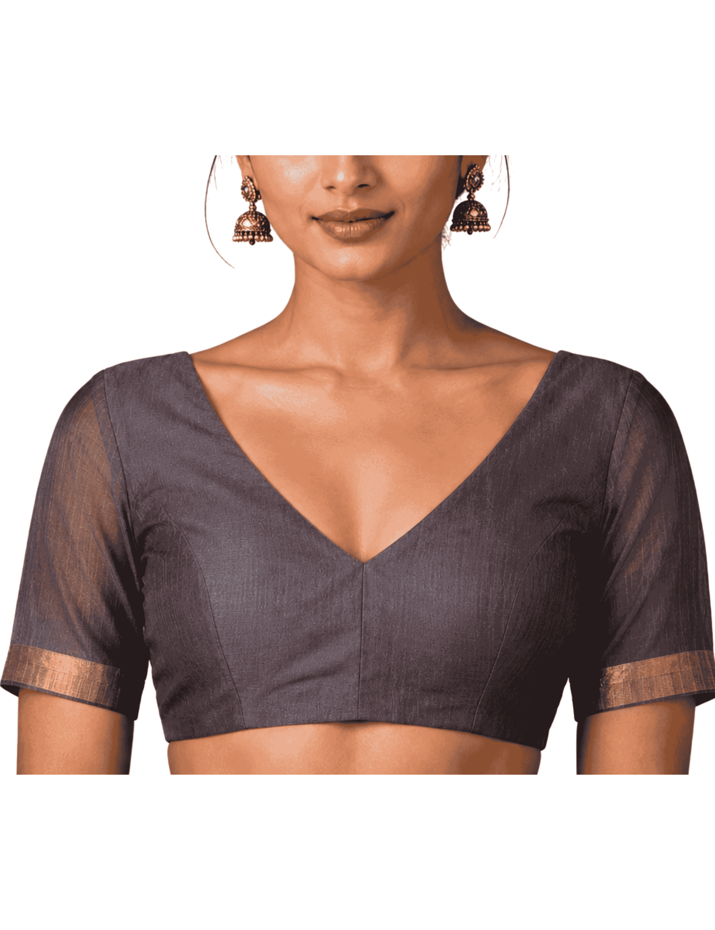 Rangili Navy Negamam Cotton Saree