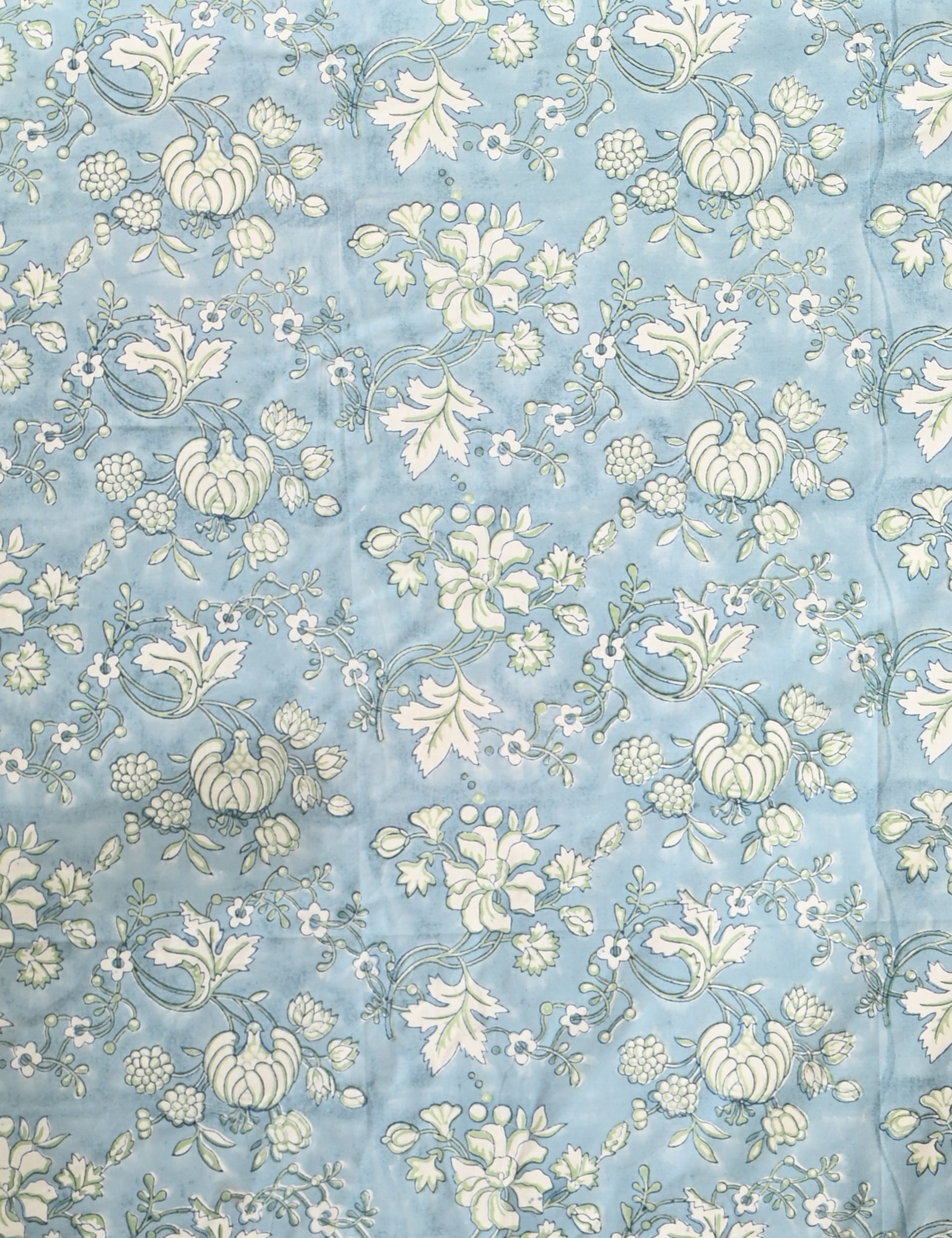 Mel Jol Light Blue Dabu Saree