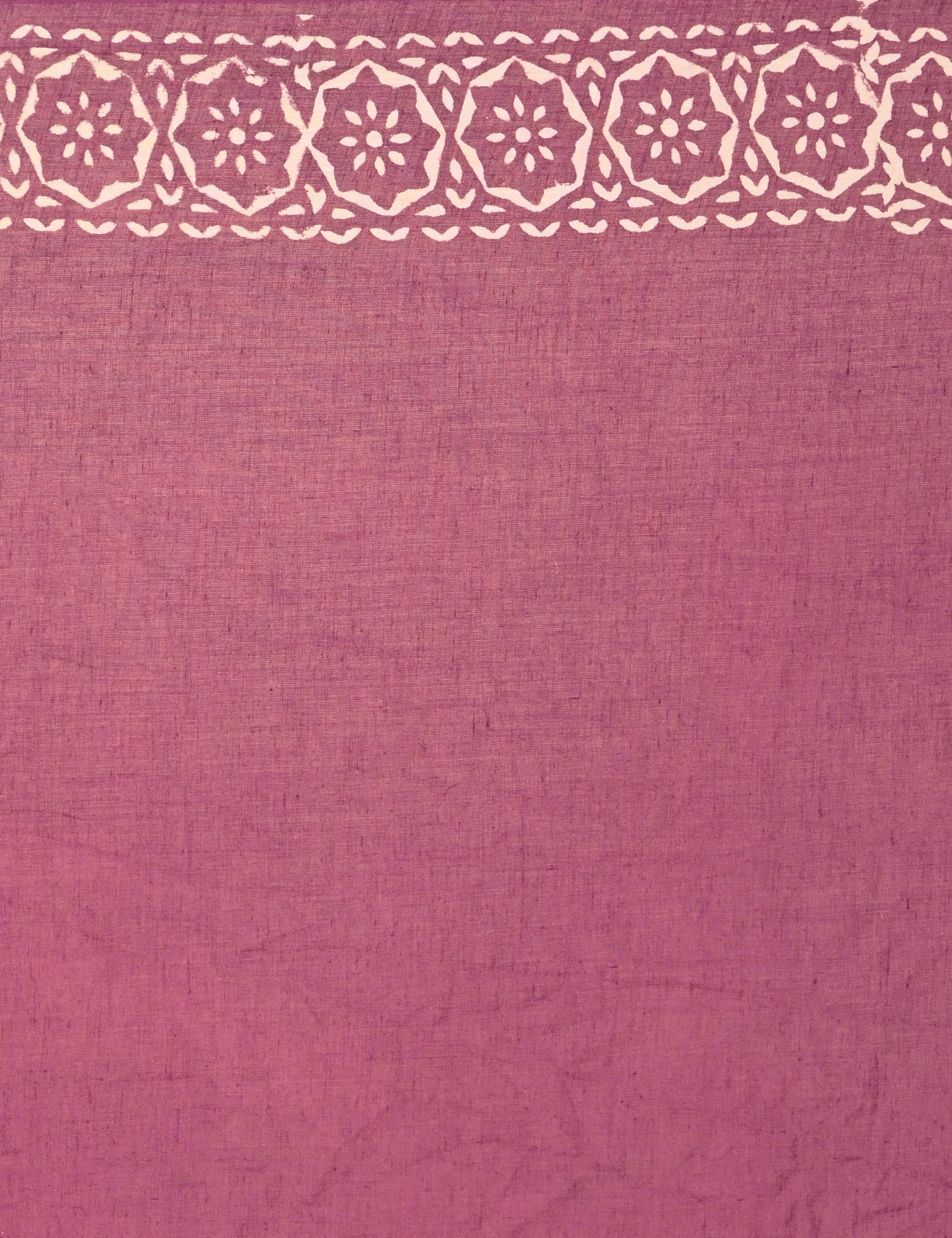 Nisarga Purple Bagru Saree
