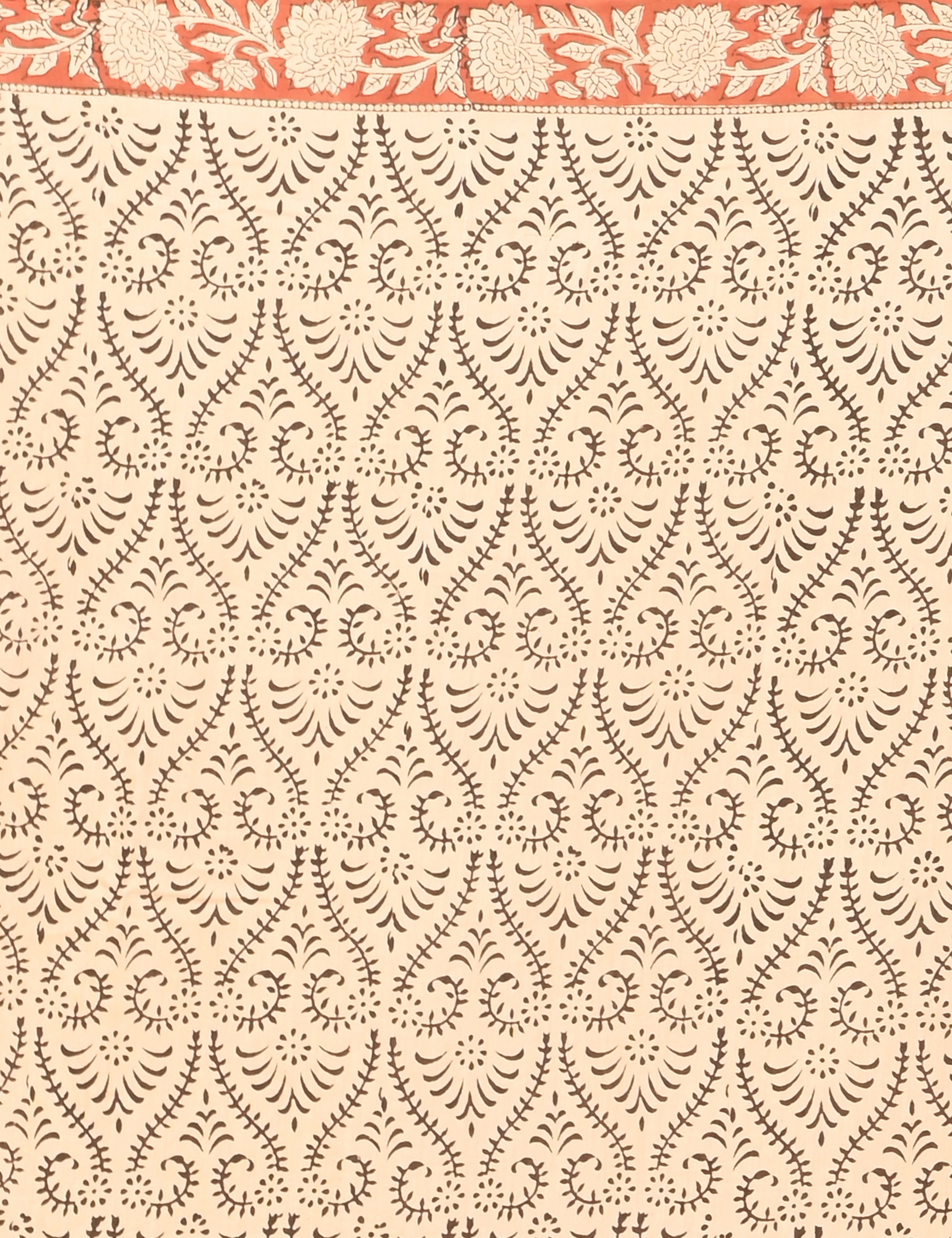 Chirtalekha Multicolored Ajrakh Saree