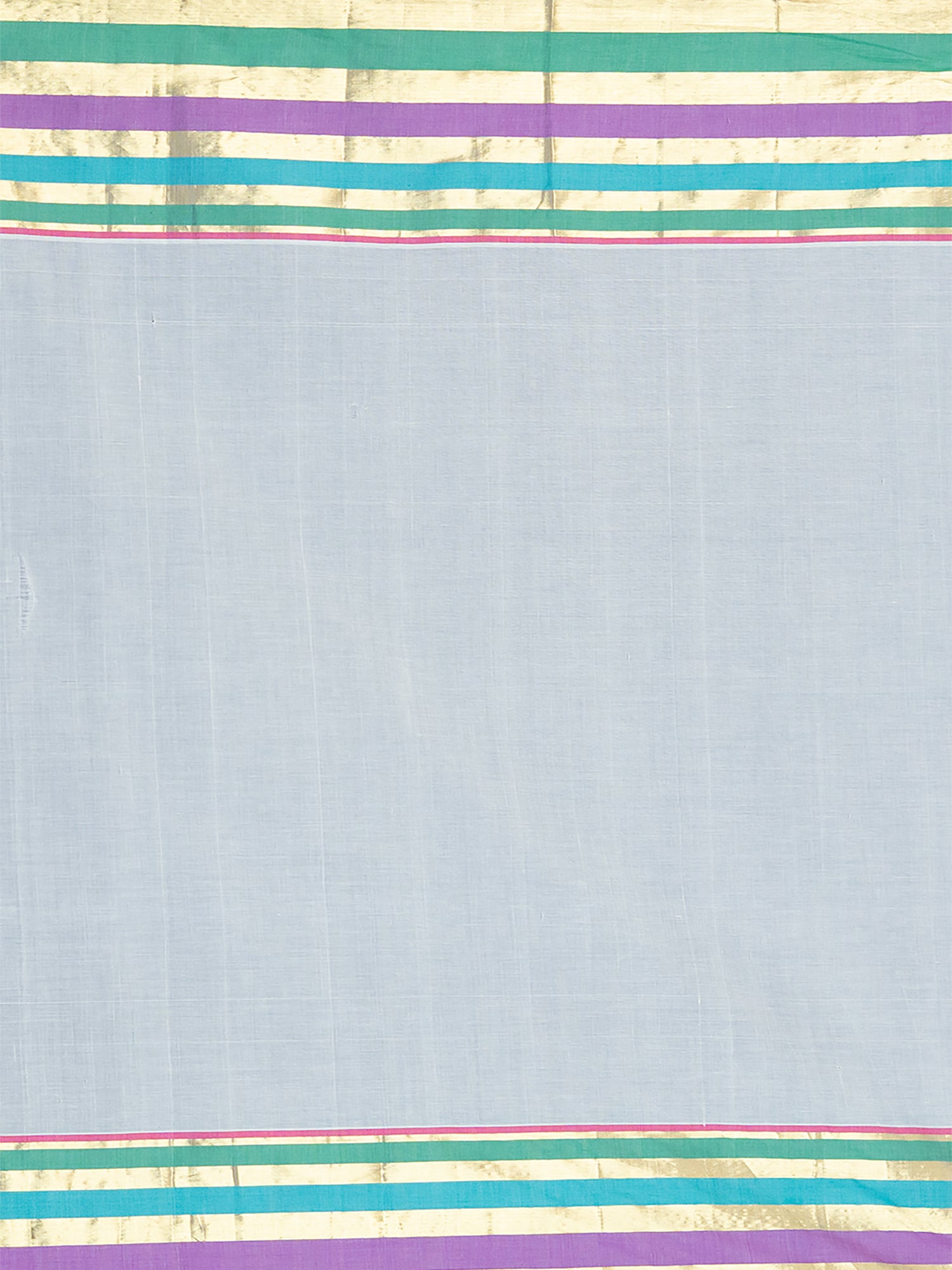 Indradhanush White Venkatagiri Saree