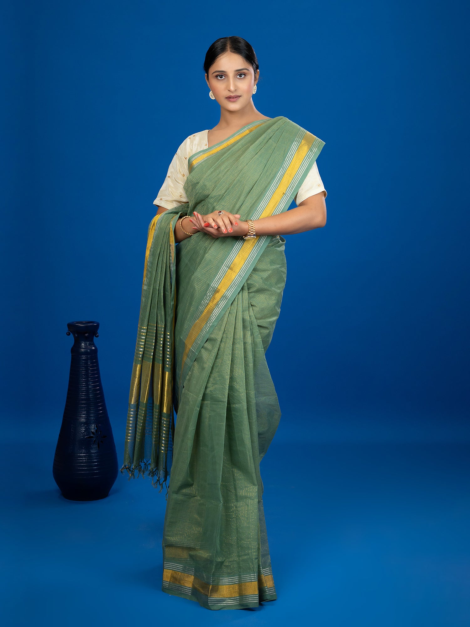 Nanu Kattam Pista Venkatagiri Saree
