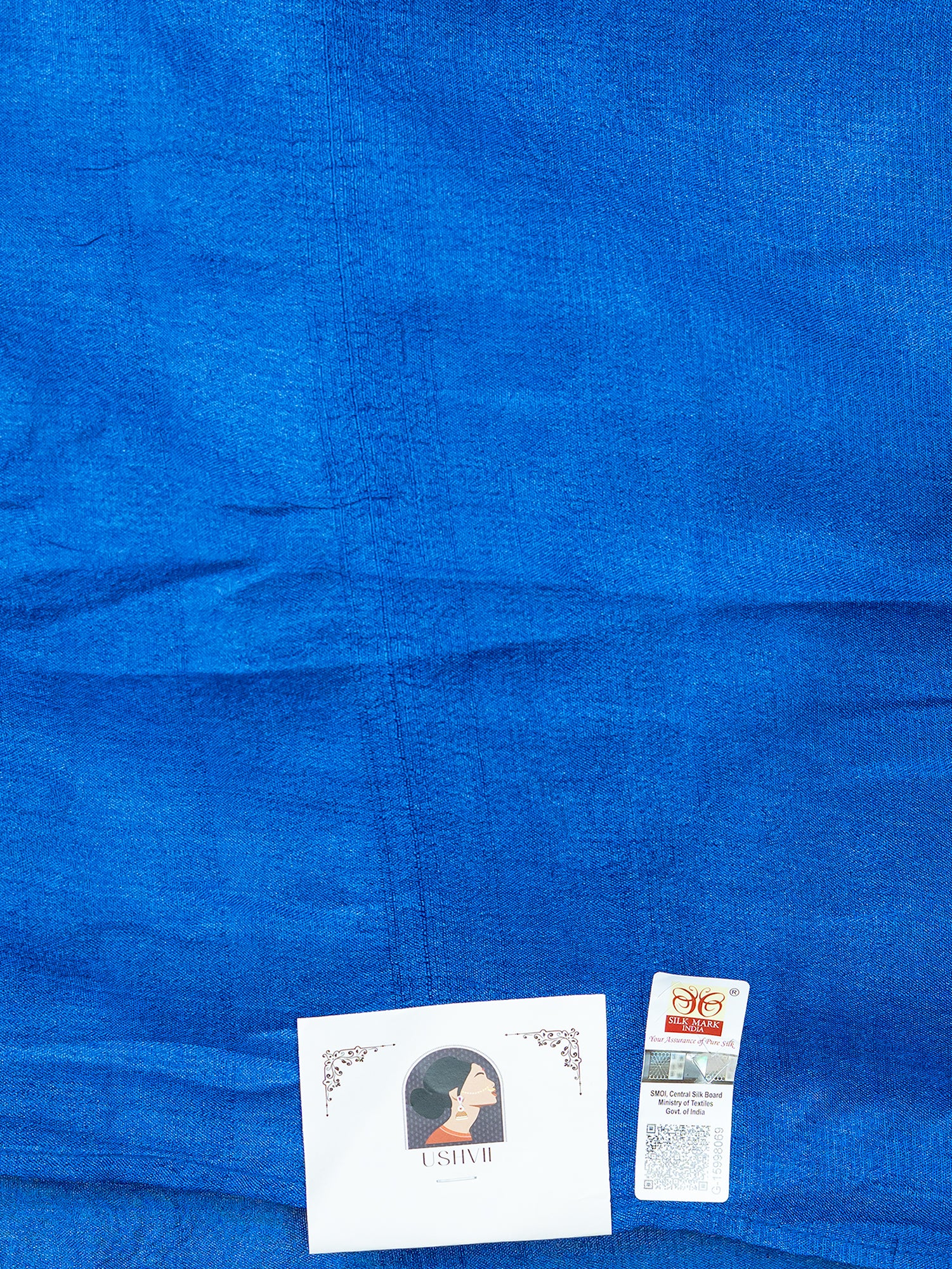 Sugandha Turquoise Hand Embroidery Applique Saree