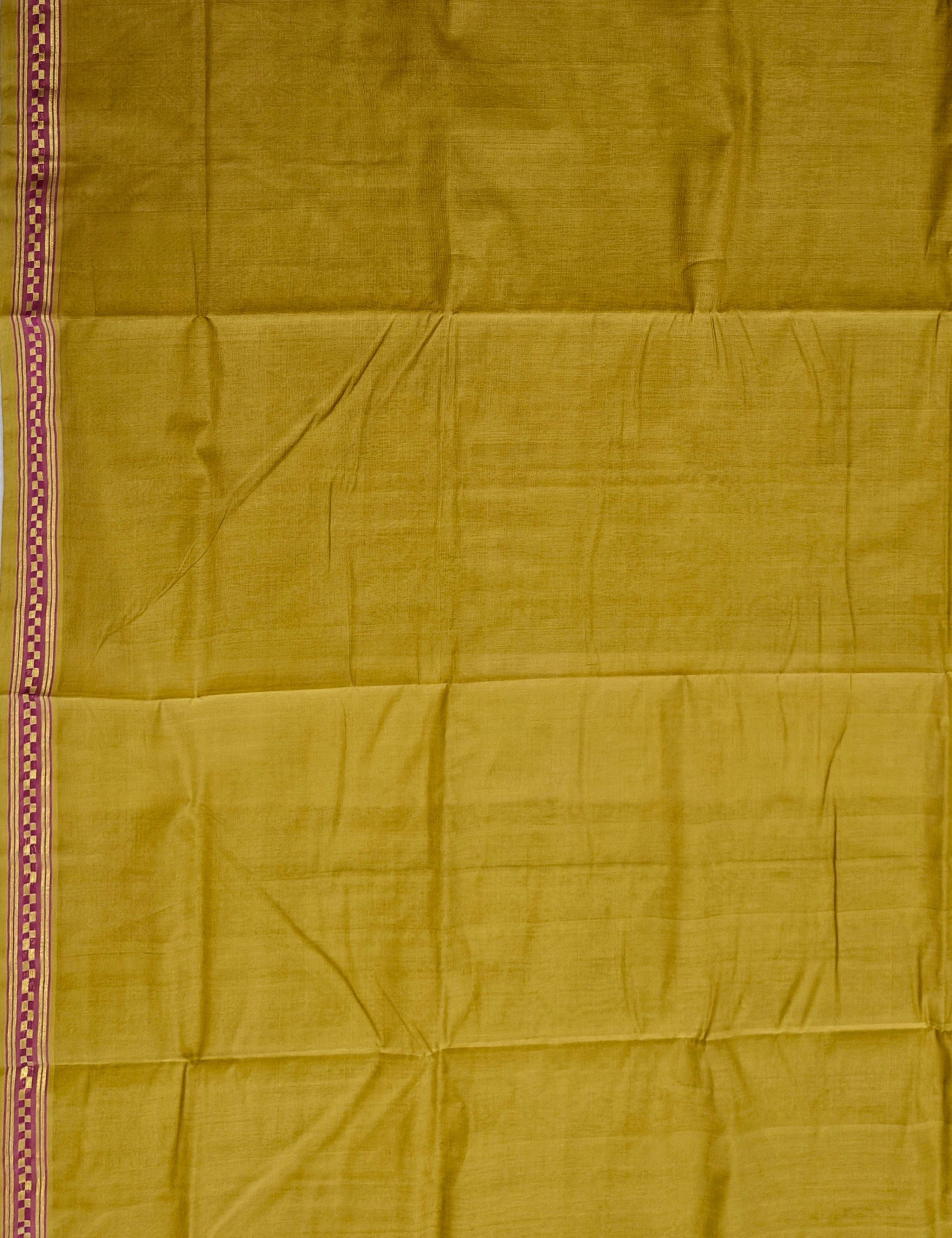 Muthukodi Limegreen Venkatagiri Saree
