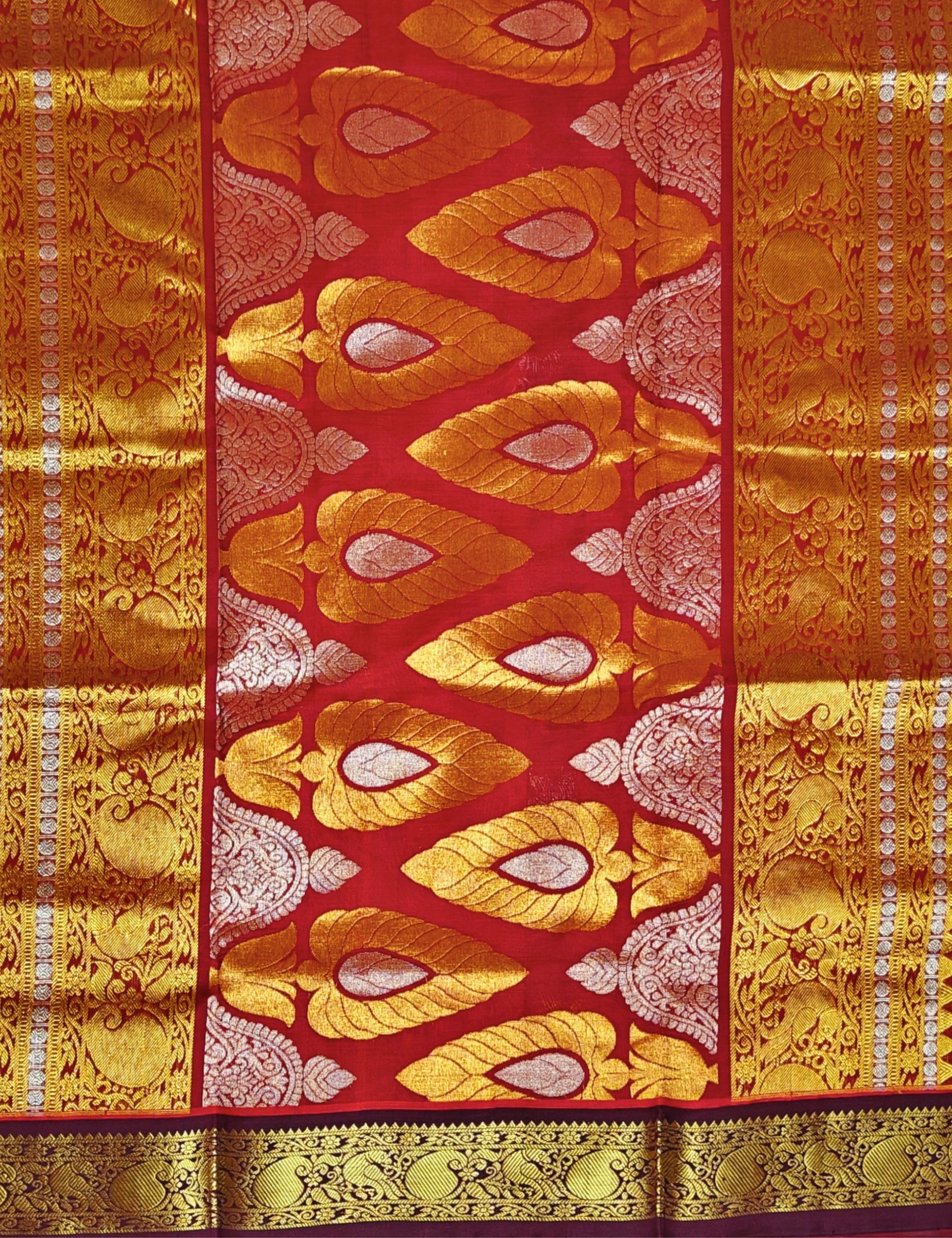Aparajita Red Venkatagiri Saree